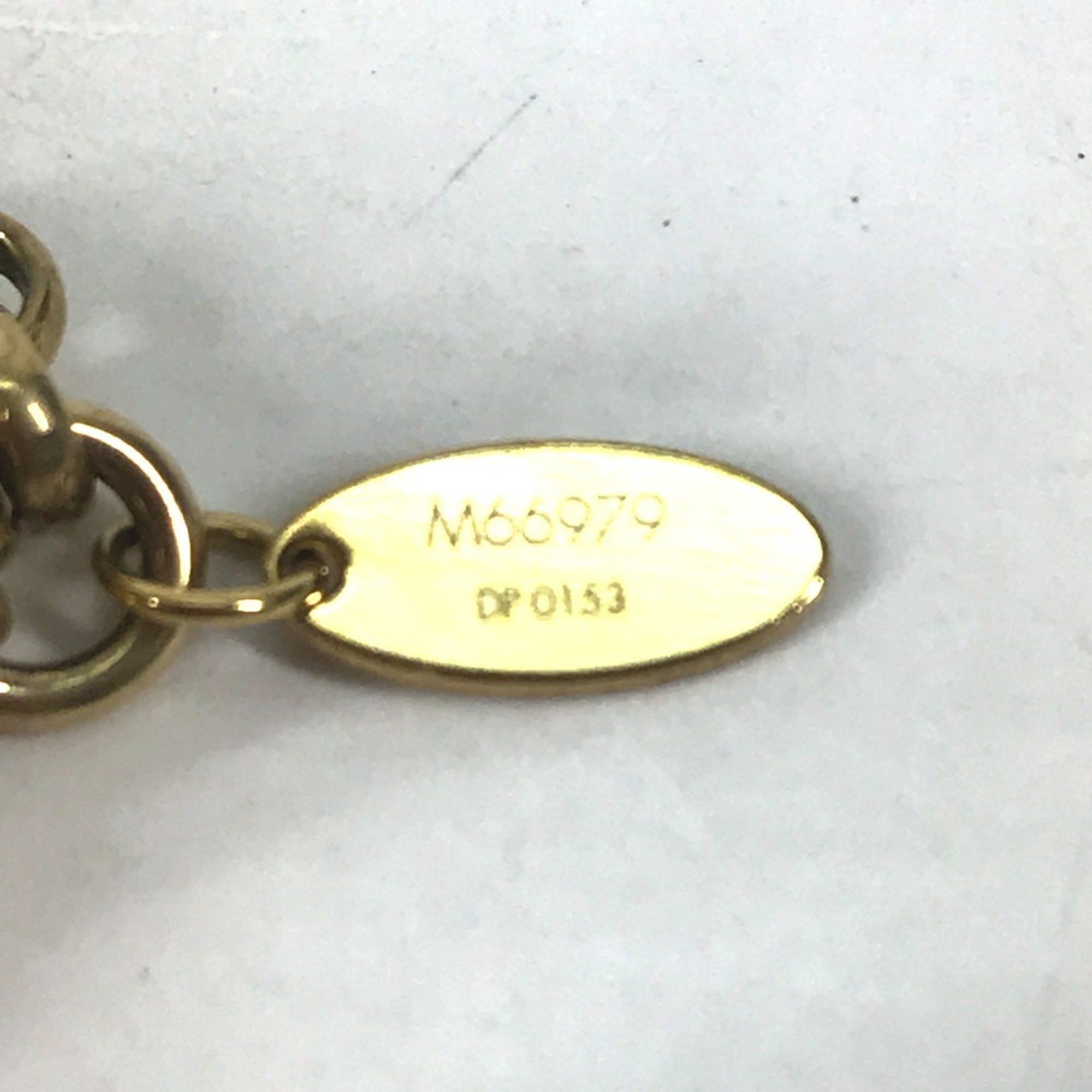 Louis Vuitton LOUIS VUITTON M66979 Padlock Keychain with Rhinestones, Bag Charm, Metal/Plastic, Women's, Black Size ONE SIZE - 12 Thumbnail