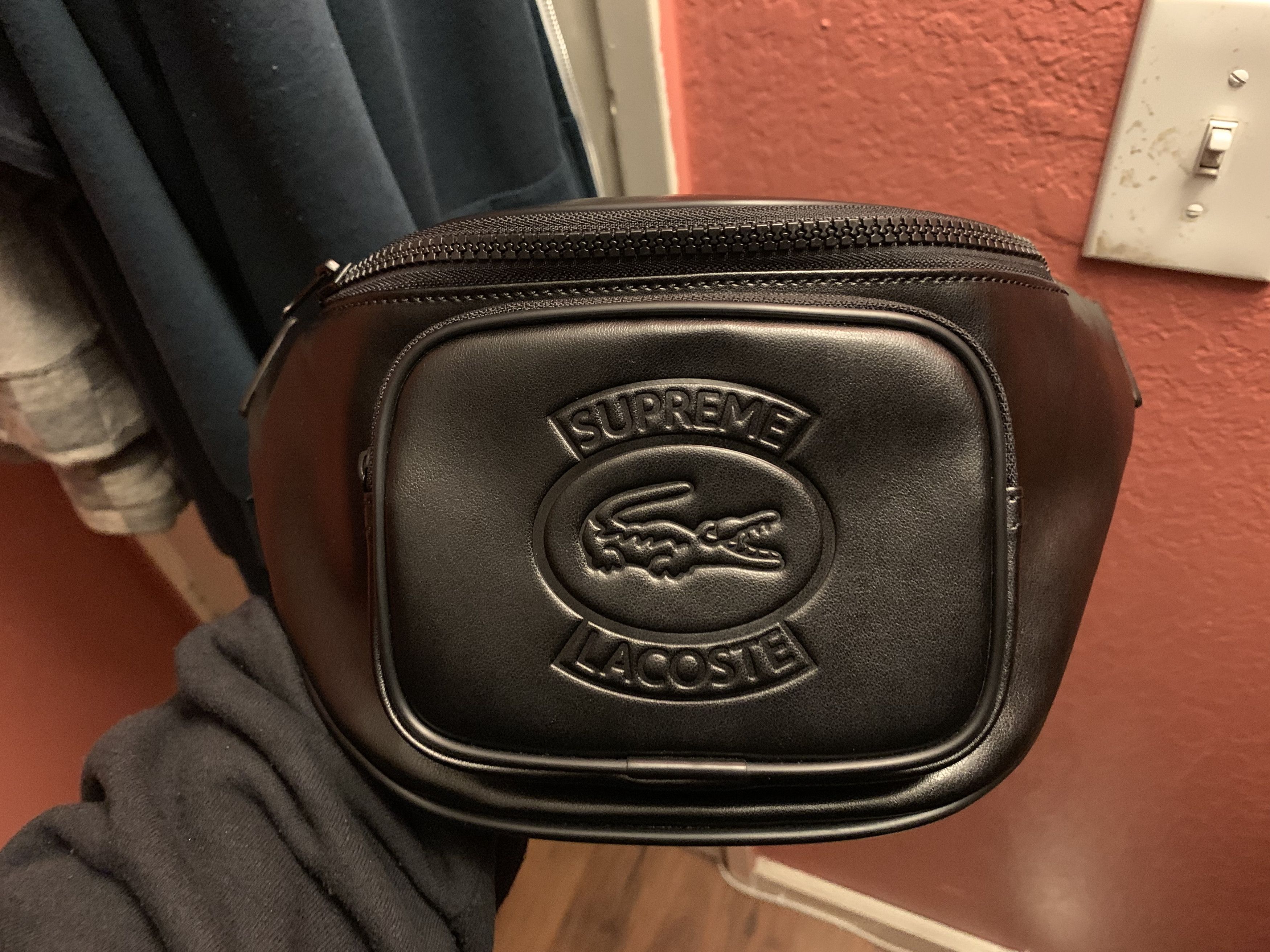 Sサイズ　LACOSTE Supreme コラボパーカー ブラック Supreme Lacoste Jacket | eBay