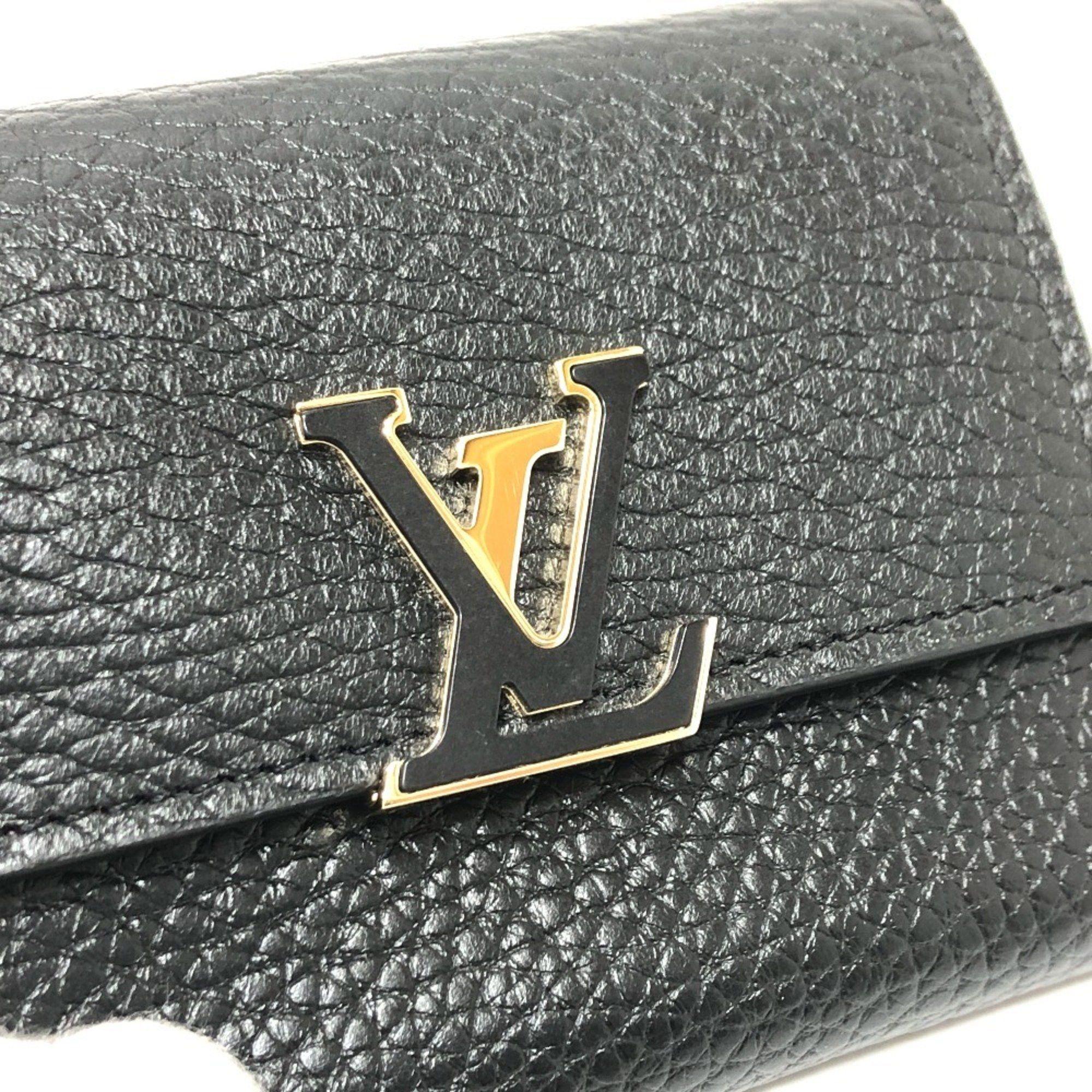 Louis Vuitton Louis Vuitton M68587 Women's Leather Coin Purse/coin Case Bicolor,Black,Noir,Pink Size ONE SIZE - 6 Thumbnail