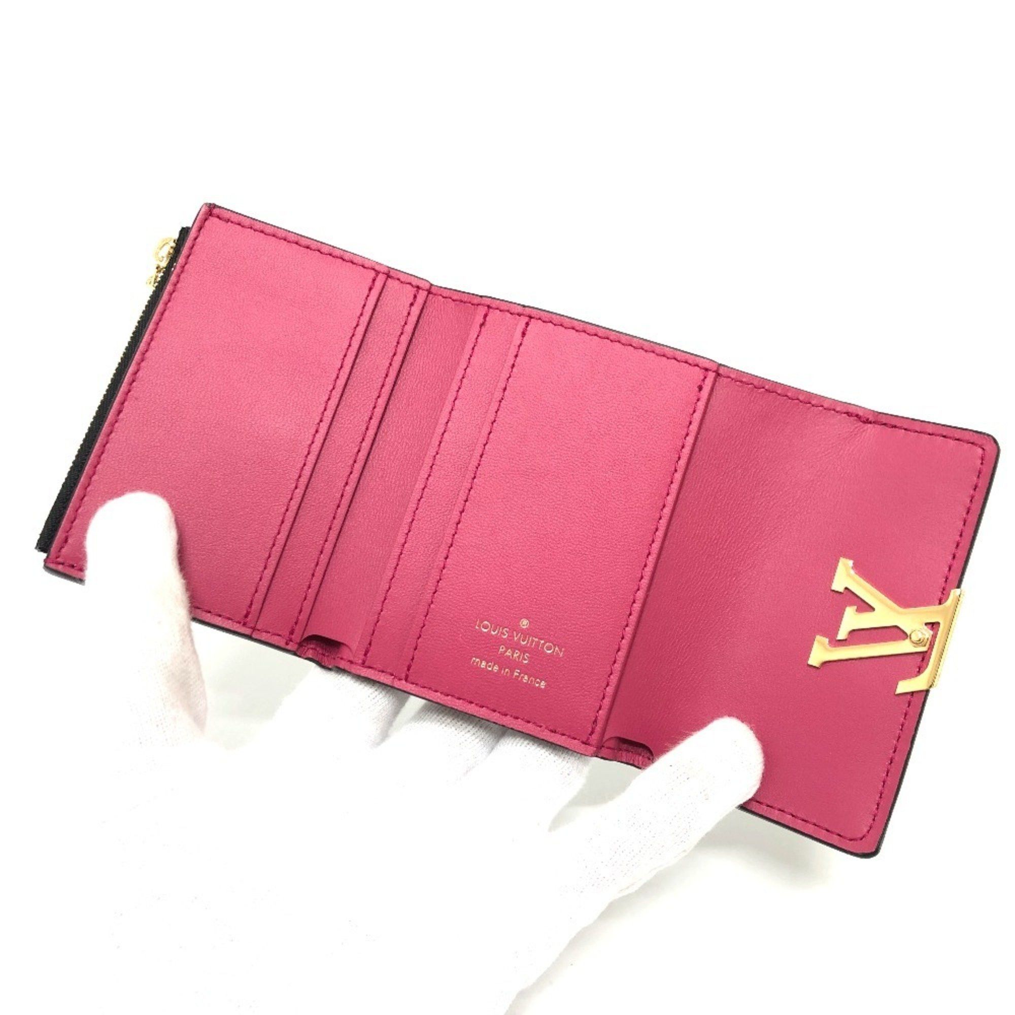 Louis Vuitton Louis Vuitton M68587 Women's Leather Coin Purse/coin Case Bicolor,Black,Noir,Pink Size ONE SIZE - 9 Thumbnail