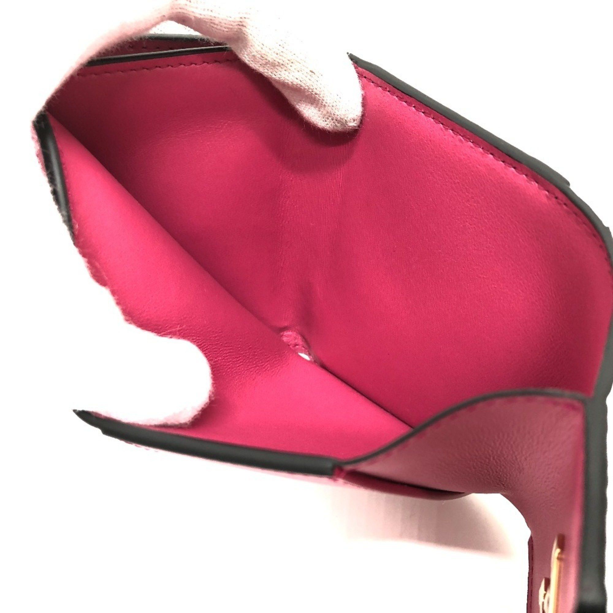 Louis Vuitton Louis Vuitton M68587 Women's Leather Coin Purse/coin Case Bicolor,Black,Noir,Pink Size ONE SIZE - 13 Thumbnail