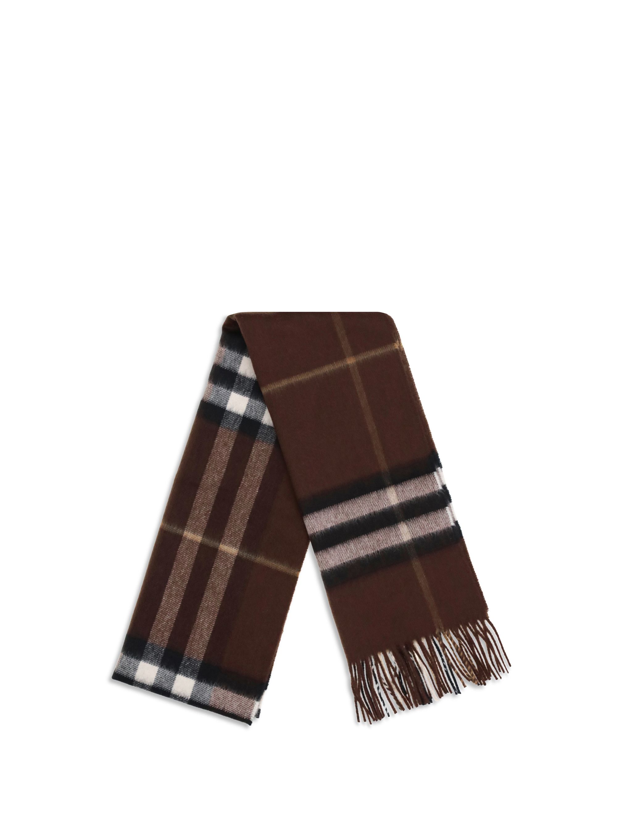 Burberry Cashmere check Scarf Size ONE SIZE - 2 Thumbnail