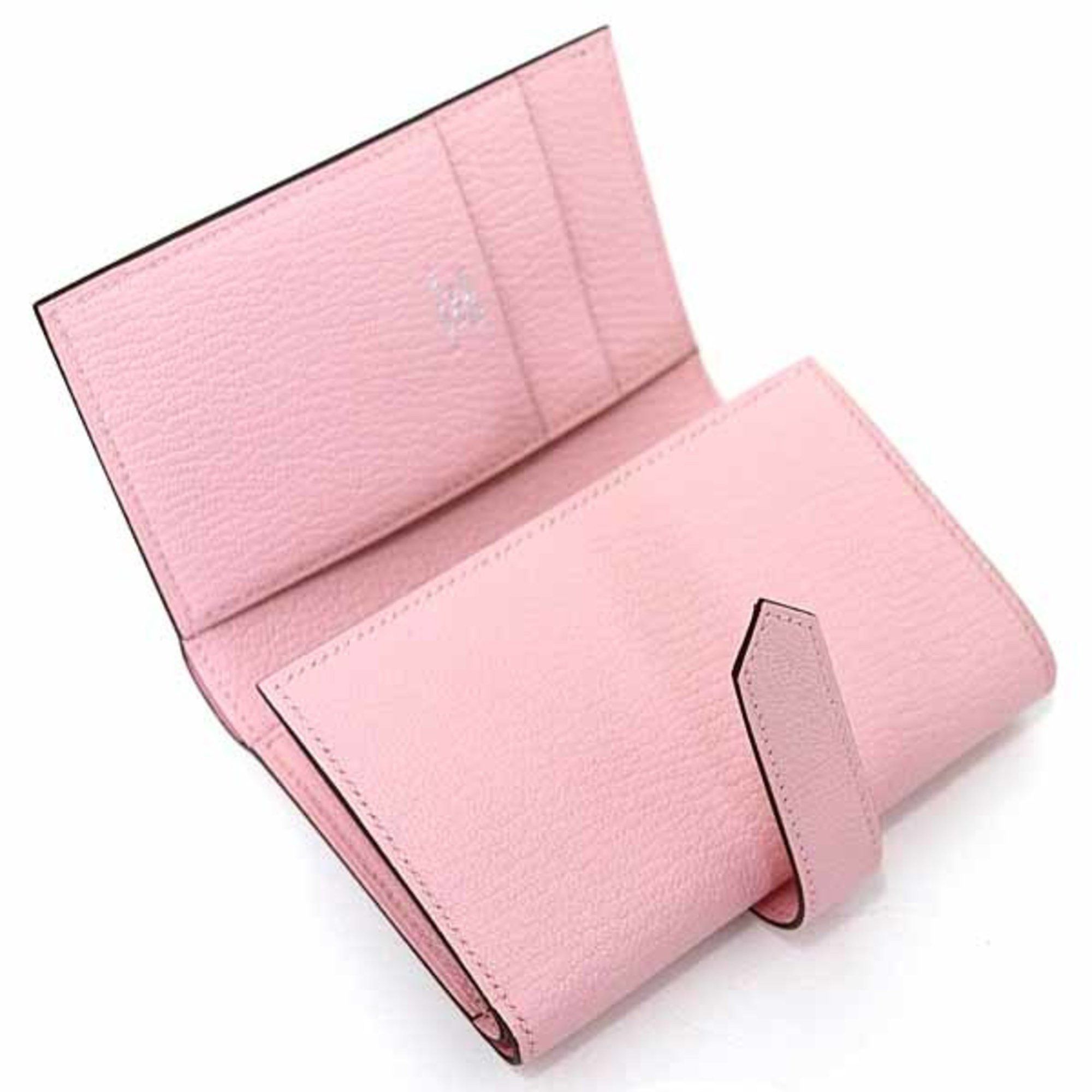 Hermes Hermes Bearn Combination Trifold Wallet Chevre K Stamp (Made in 2025) Rose Darling Unused Size ONE SIZE - 4 Thumbnail