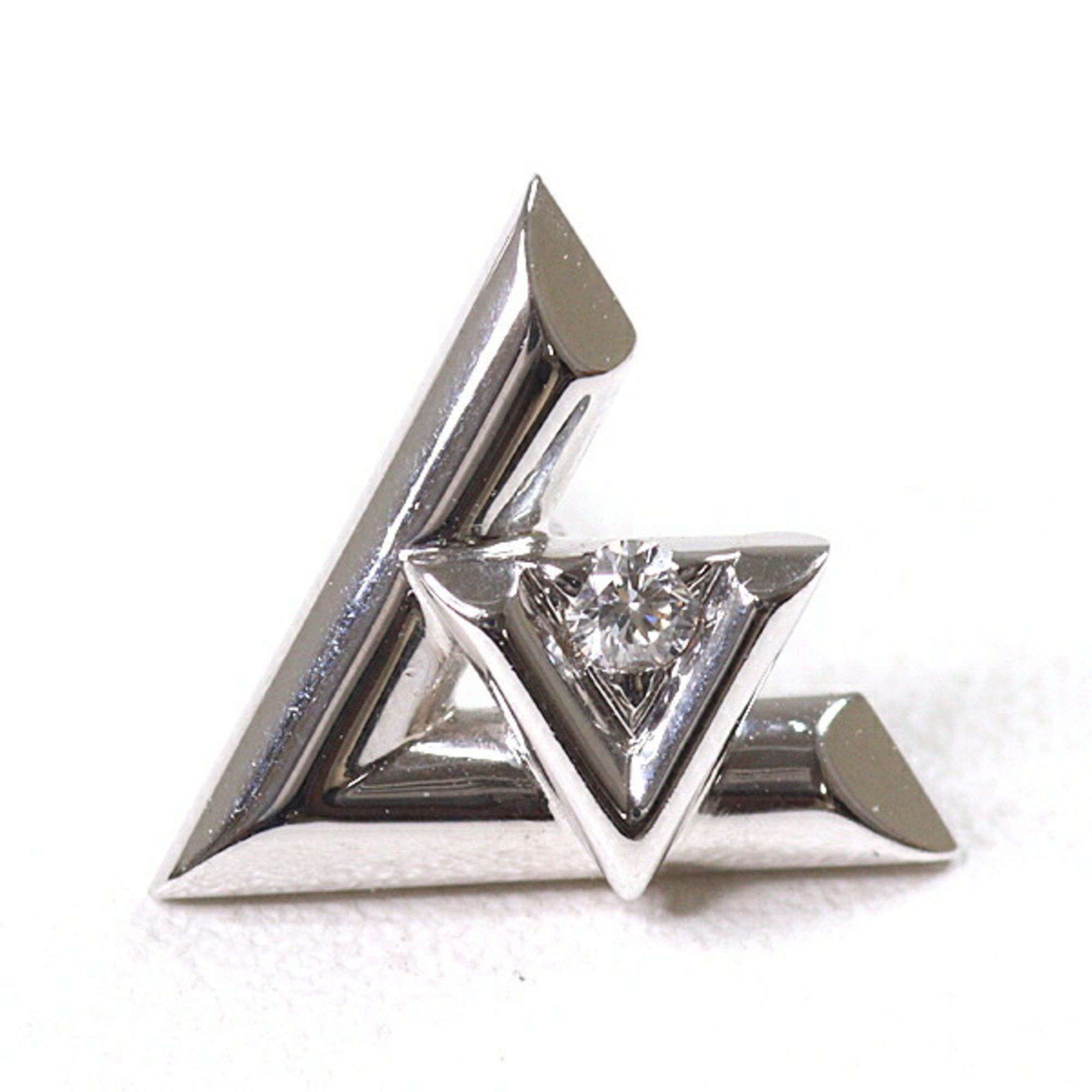 Louis Vuitton Louis Vuitton earrings LV Volt One white gold diamond 750WG Q96970 set of 2 Size ONE SIZE - 4 Thumbnail