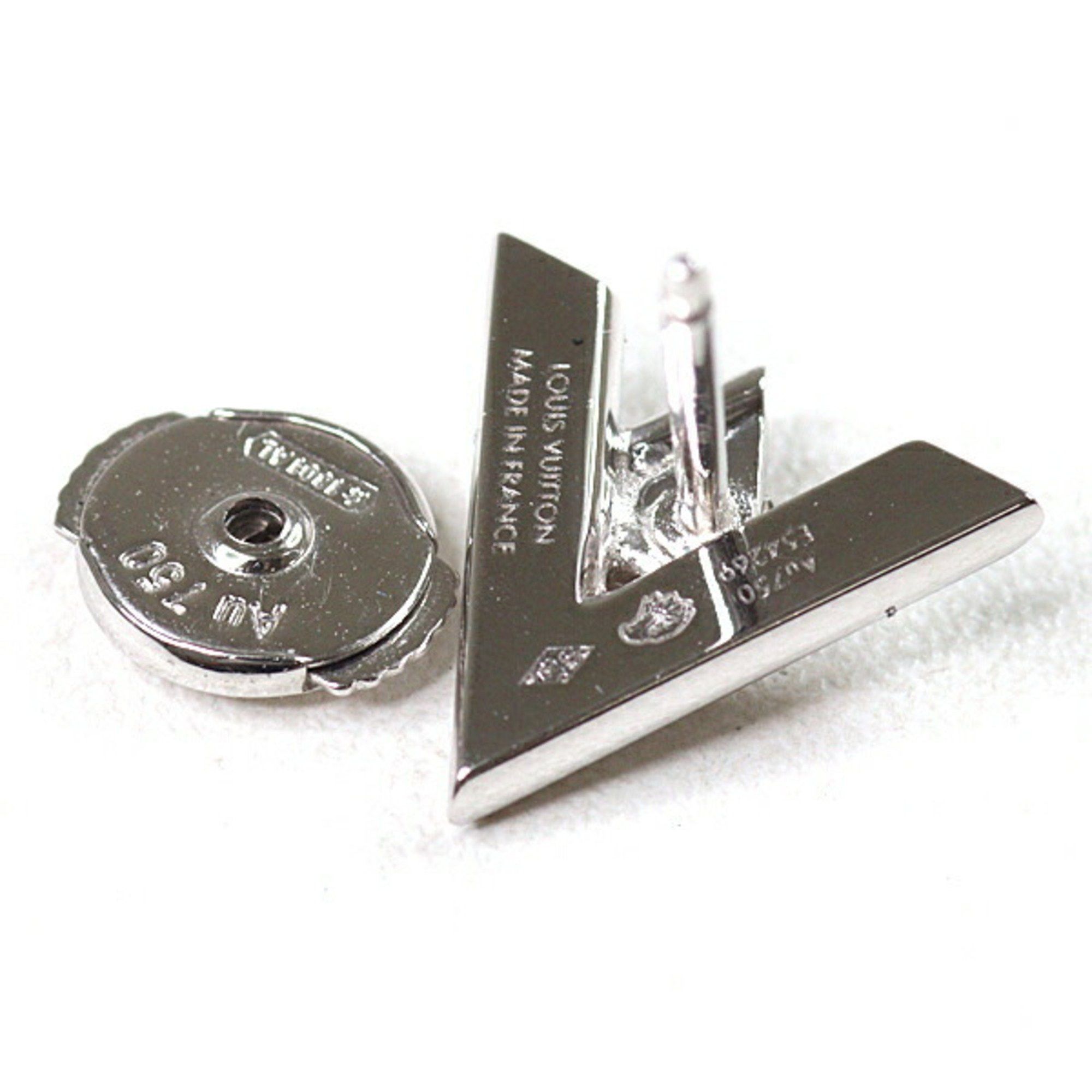 Louis Vuitton Louis Vuitton earrings LV Volt One white gold diamond 750WG Q96970 set of 2 Size ONE SIZE - 3 Thumbnail