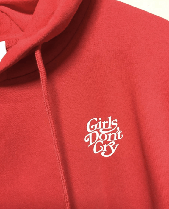 Girls Dont Cry Girls Don't Cry Hoodie Sweatshirt Red Japan