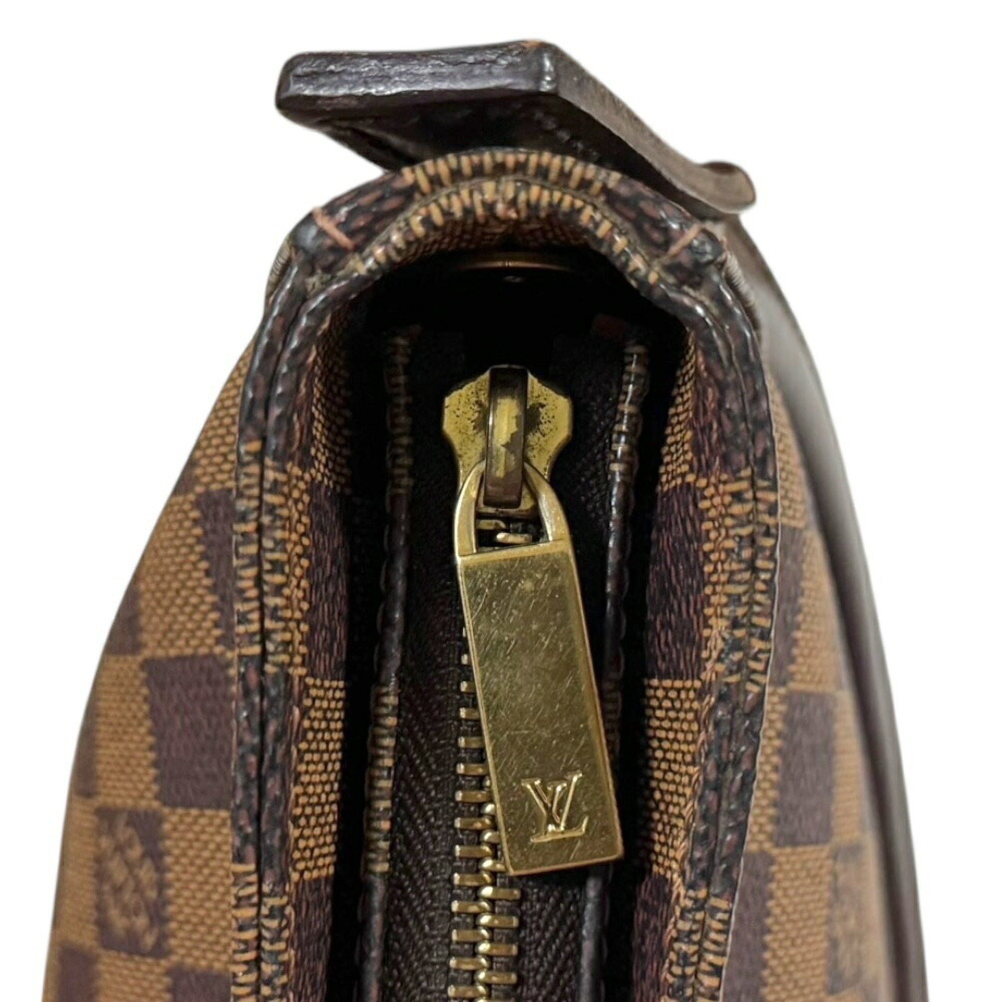 Louis Vuitton Louis Vuitton Looping GM Damier Shoulder Bag, Canvas N51144, Brown, Women's, LOUIS VUITTON Size ONE SIZE - 13 Thumbnail