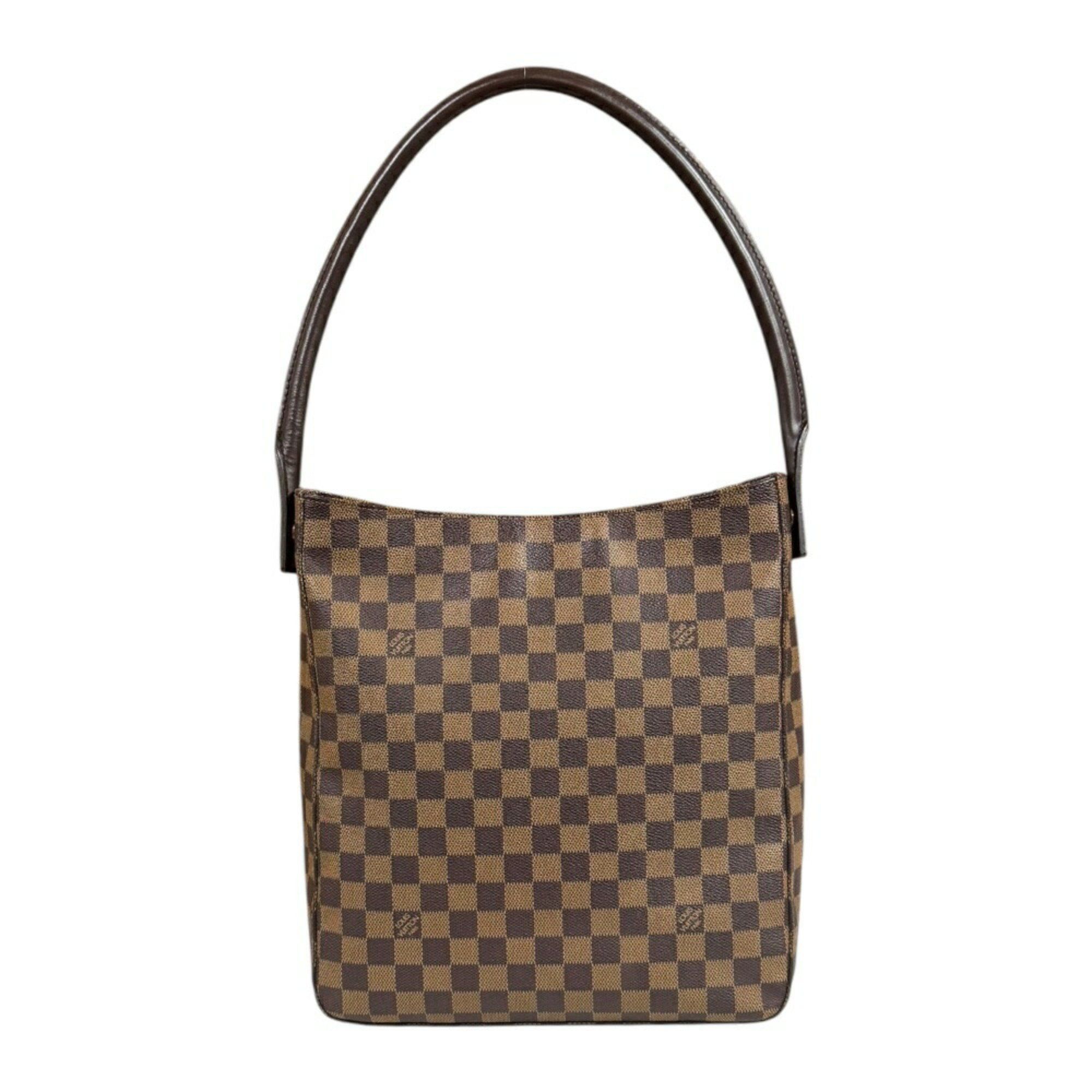 Louis Vuitton Louis Vuitton Looping GM Damier Shoulder Bag, Canvas N51144, Brown, Women's, LOUIS VUITTON Size ONE SIZE - 3 Thumbnail
