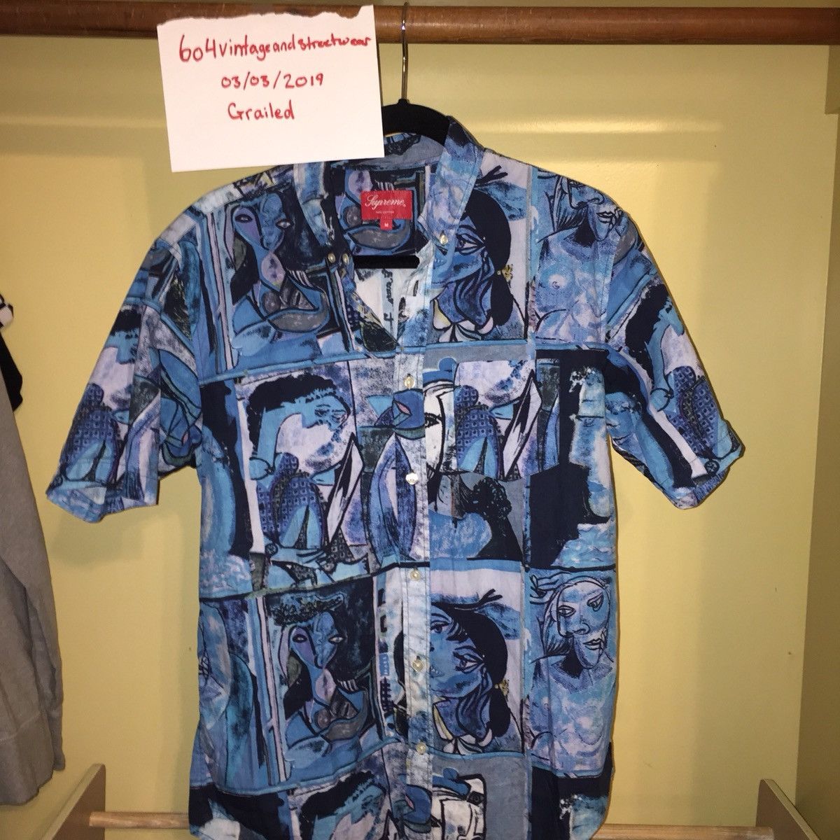 Supreme Supreme Picasso Cubist Shirt | Grailed