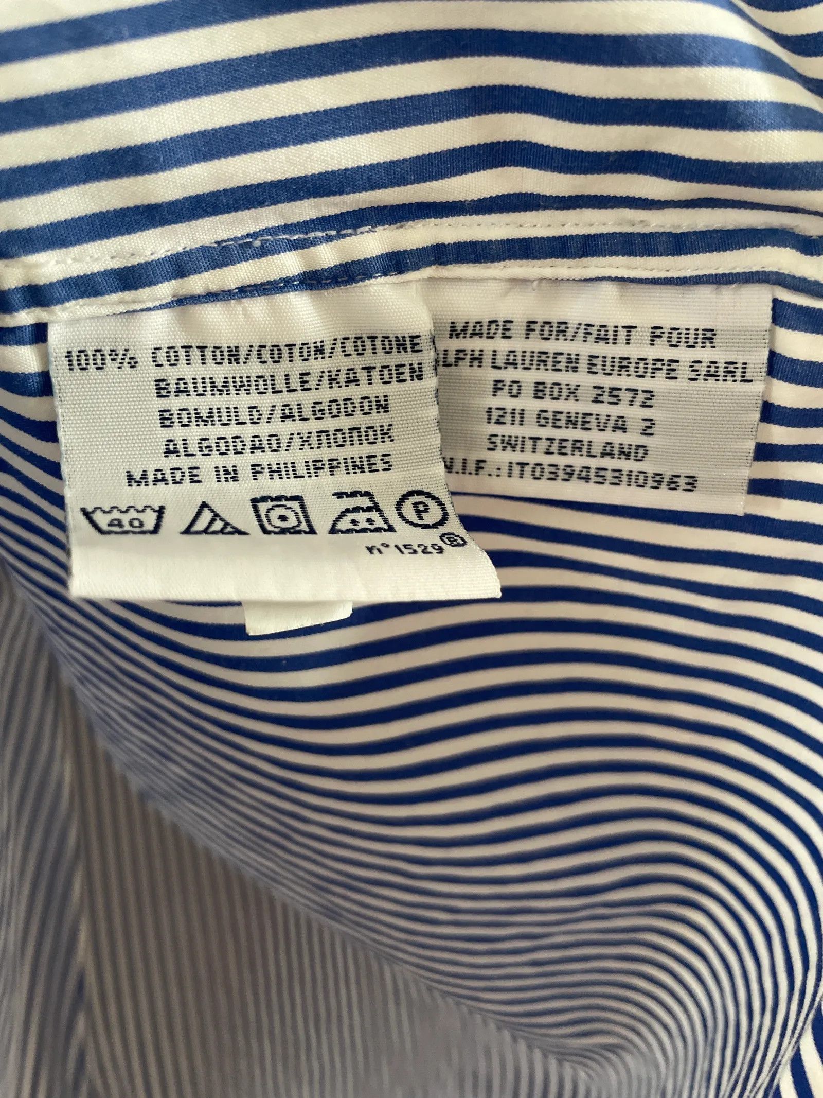 Ralph Lauren Ralph Lauren Shirt Size US S / EU 44-46 / 1 - 3 Thumbnail