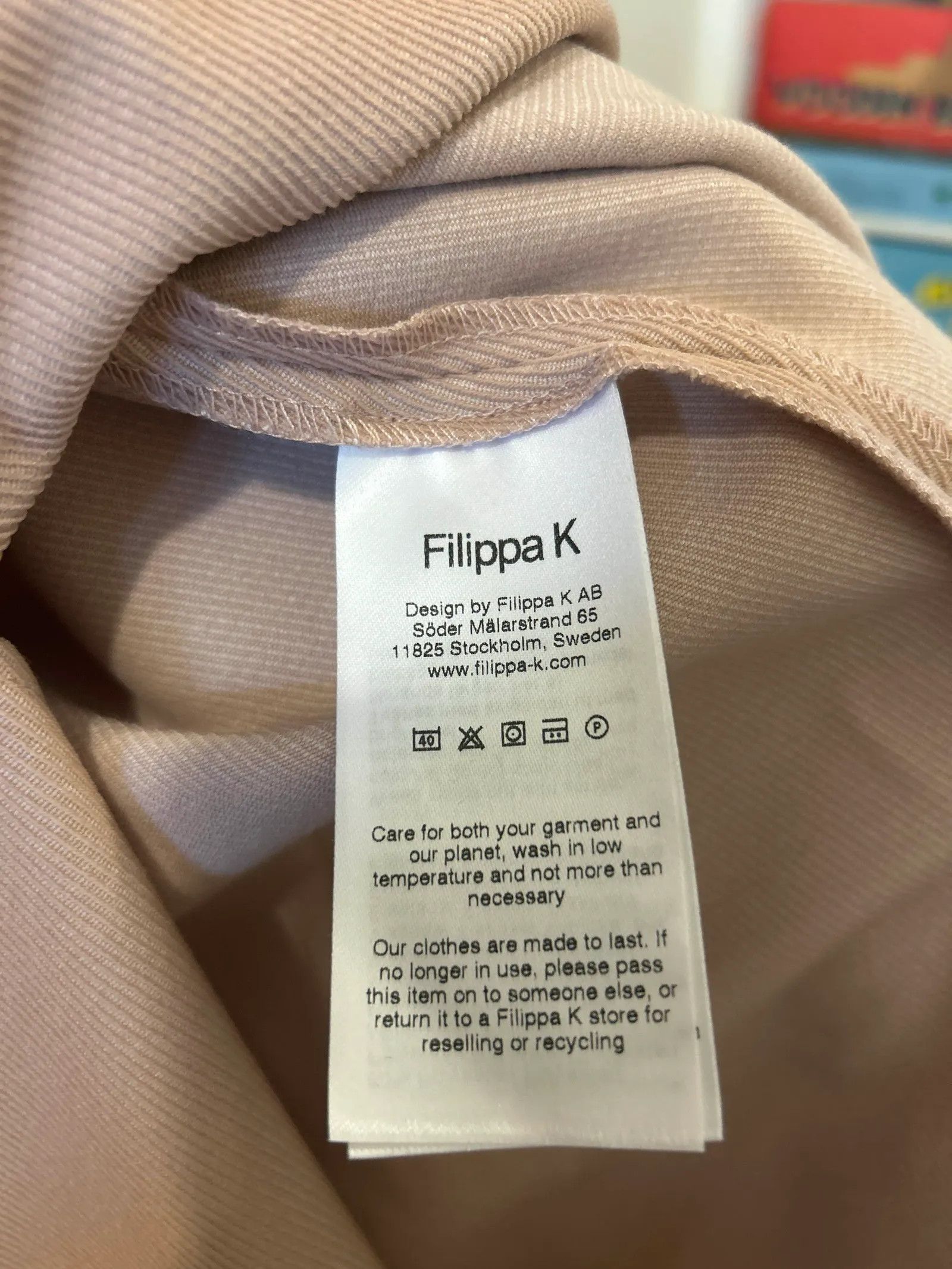 Filippa K Filippa K Tunic Twill Dress Dress Size S / US 4 / IT 40 - 3 Thumbnail