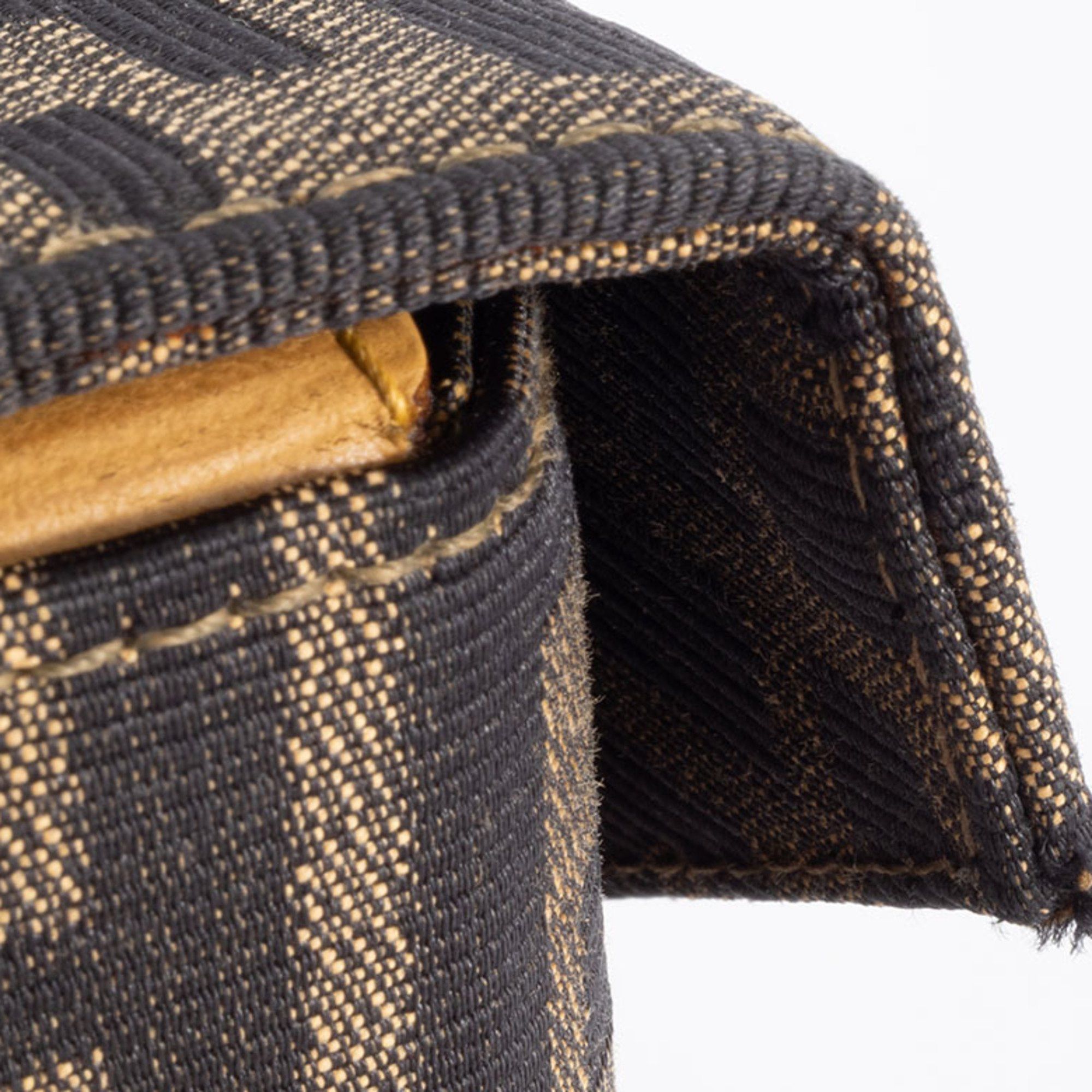 Fendi Zucca Vanity Shoulder Bag, Canvas/Leather, Brown, Women's, Handle Missing, Box, FENDI
