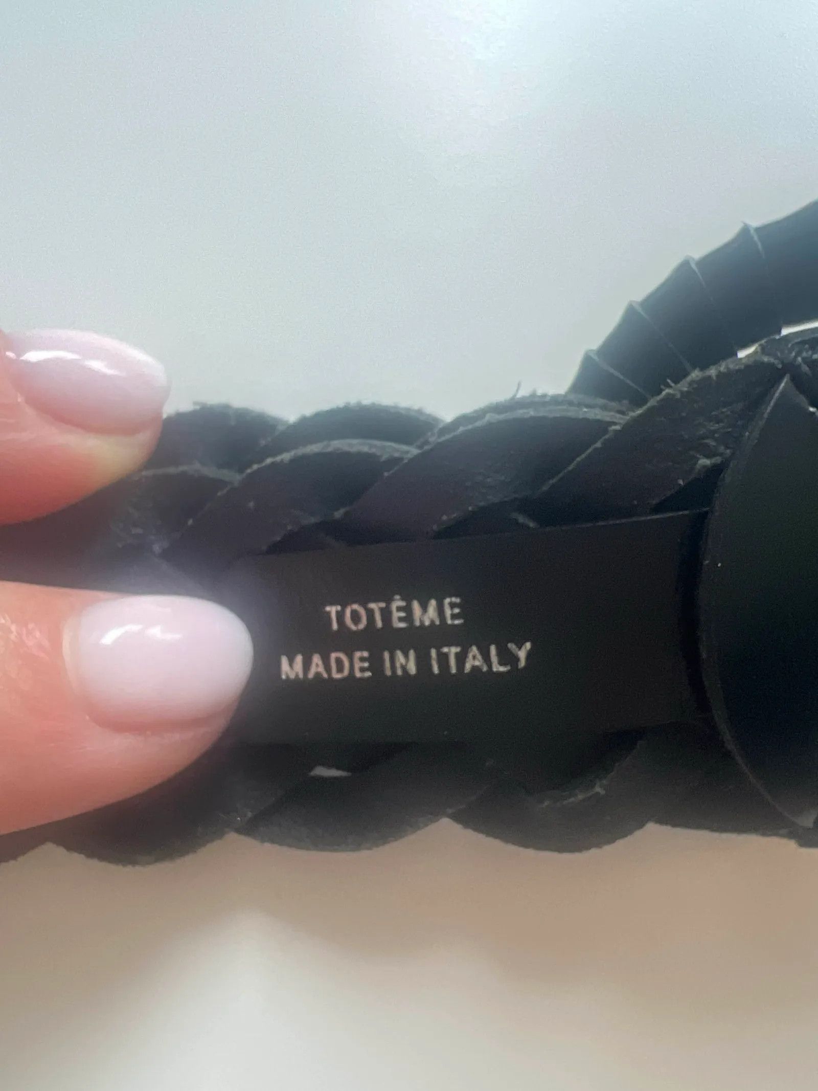 Toteme Toteme Braided Leather Belt Size ONE SIZE - 3 Thumbnail