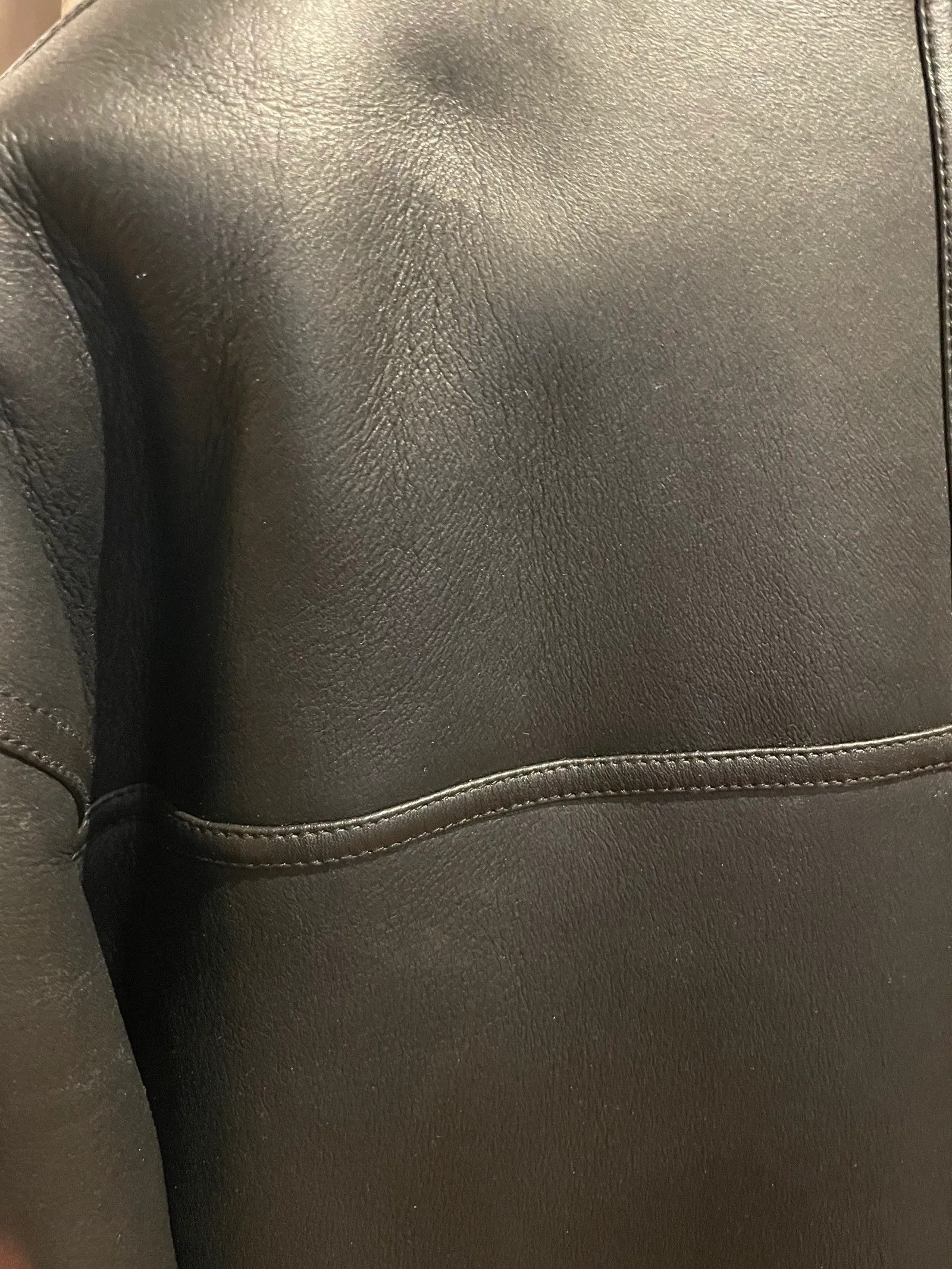 Toteme Toteme SIGNATURE SHEARLING JACKET BLACK Leather Jacket Size XS / US 0-2 / IT 36-38 - 7 Thumbnail