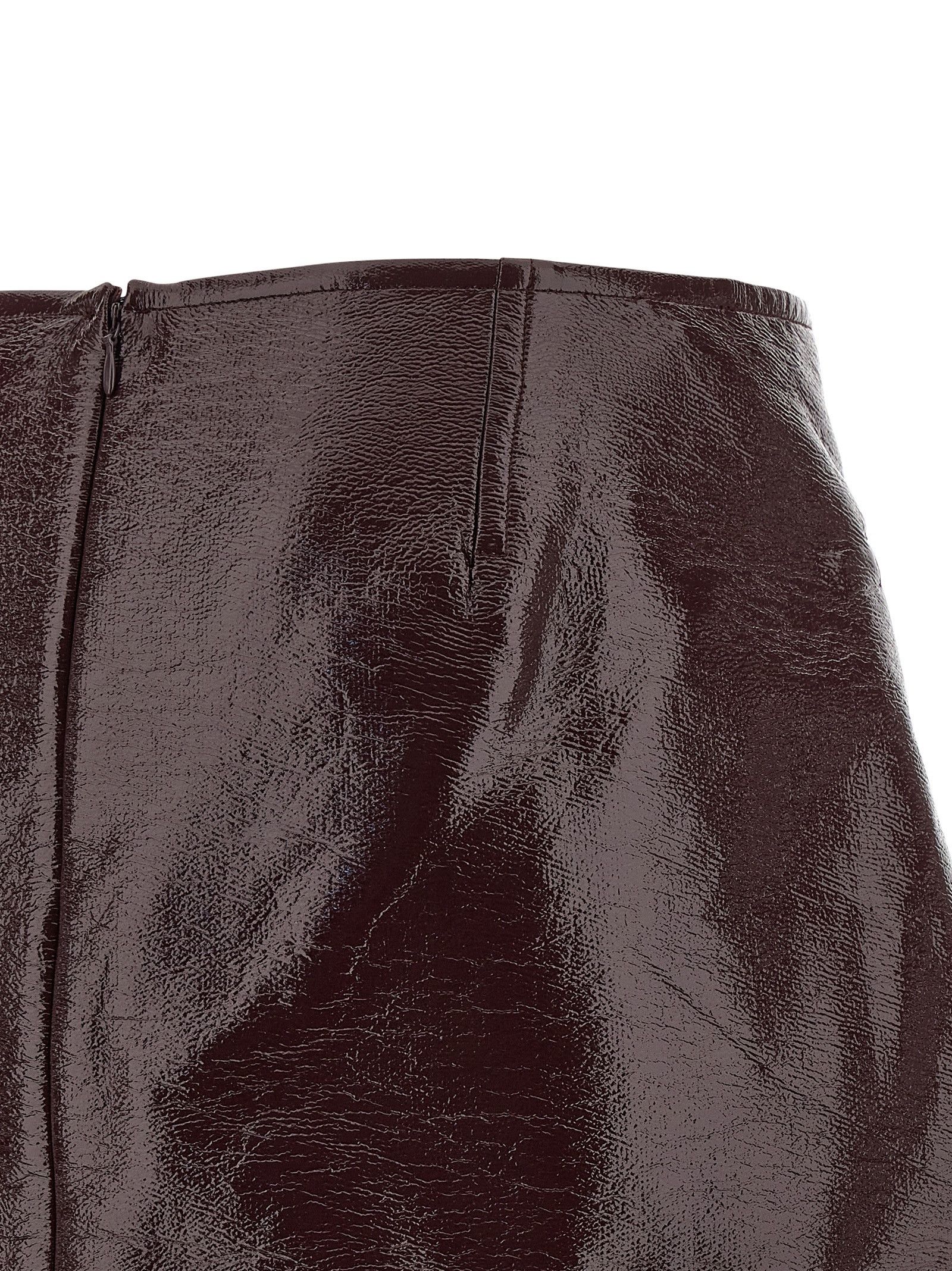 Courreges 'Fold Vinyl Mini' Skirt Size 26" / US 2 / IT 38 - 4 Thumbnail
