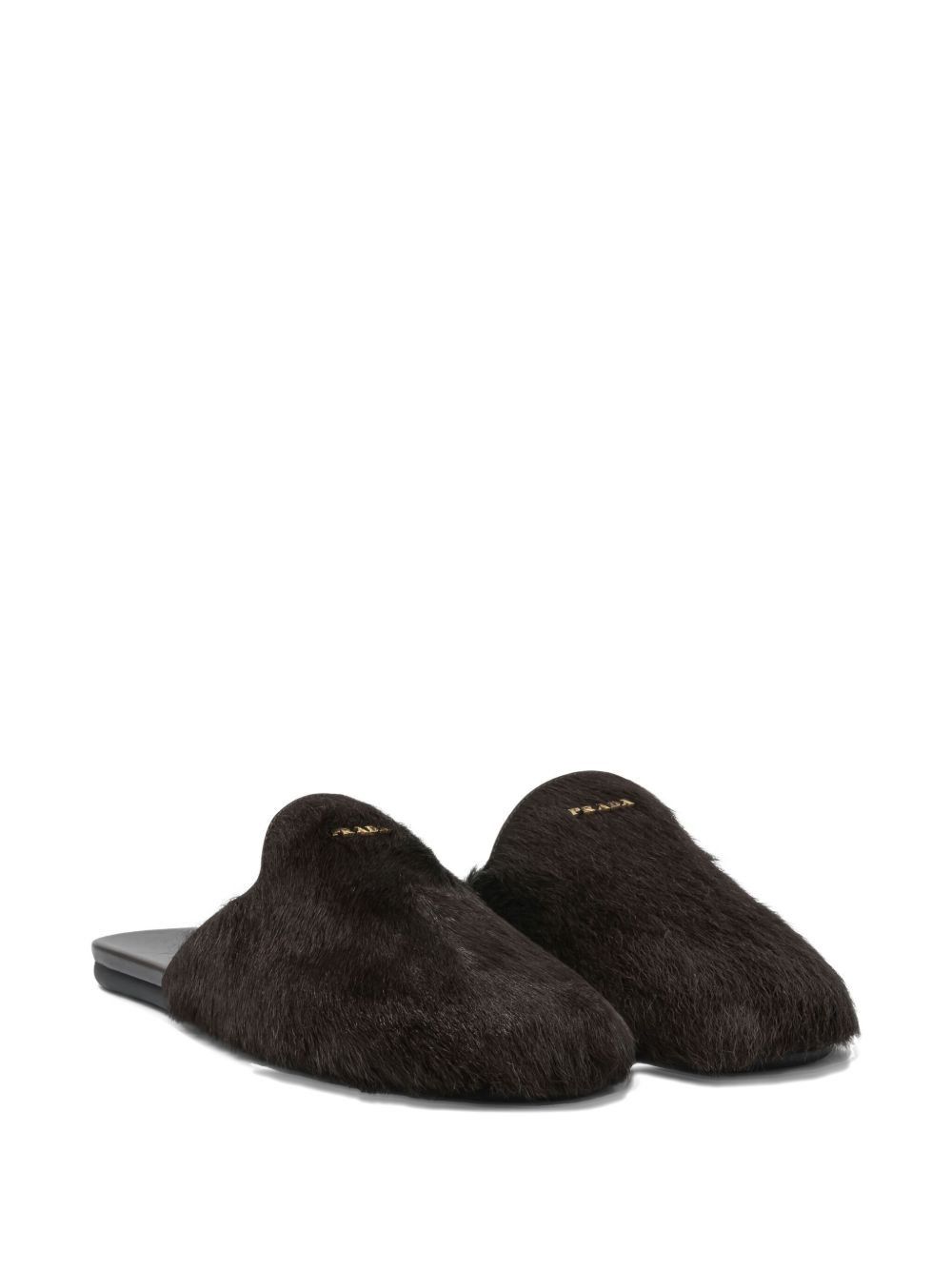 Prada LEATHER SLIPPERS Size US 6 / IT 36 - 2 Thumbnail