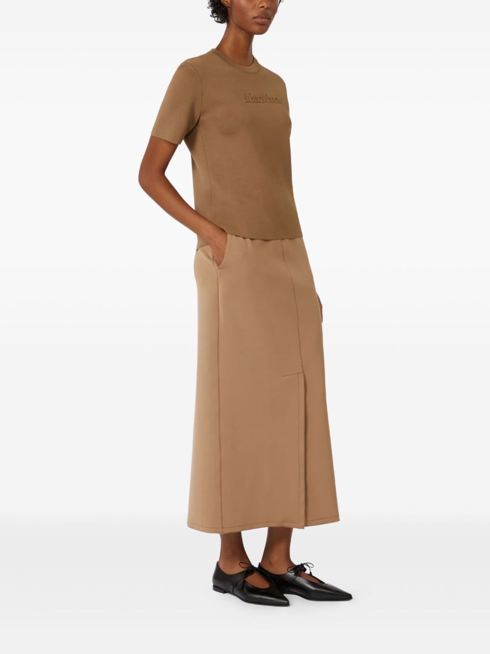 Max Mara COTTON T-SHIRT Size XS / US 0-2 / IT 36-38 - 3 Thumbnail