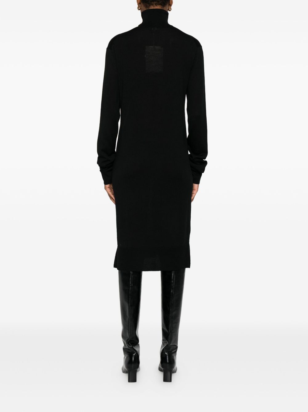 Toteme WOOL TURTLE-NECK MIDI DRESS Size S / US 4 / IT 40 - 5 Thumbnail