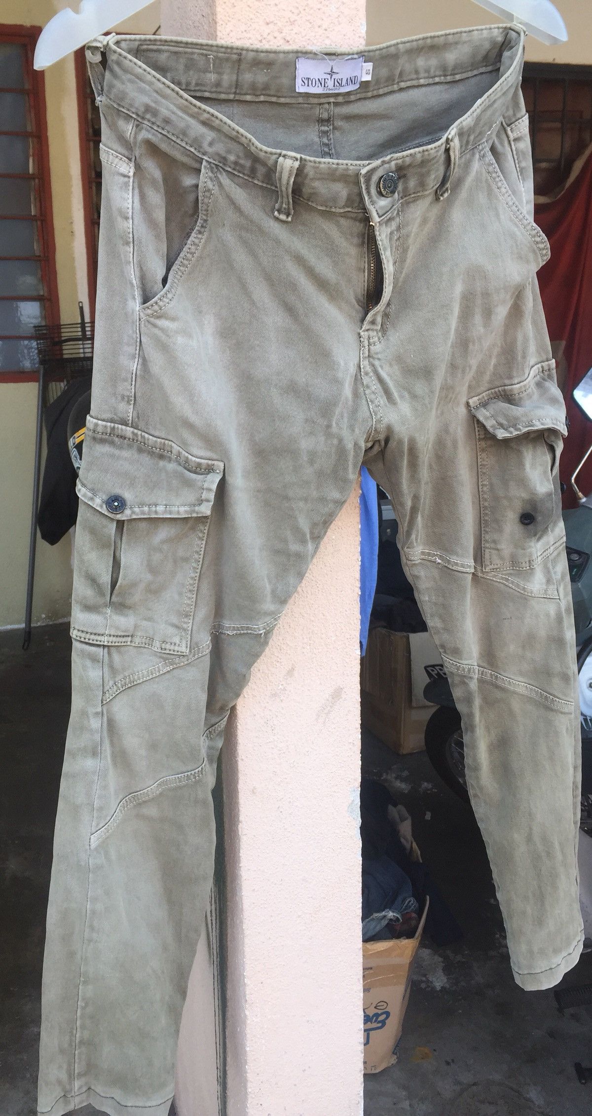 Stone Island Stone Island Cargo Pants/ Bondage Trousers Size US 32 / EU 48 - 2 Thumbnail