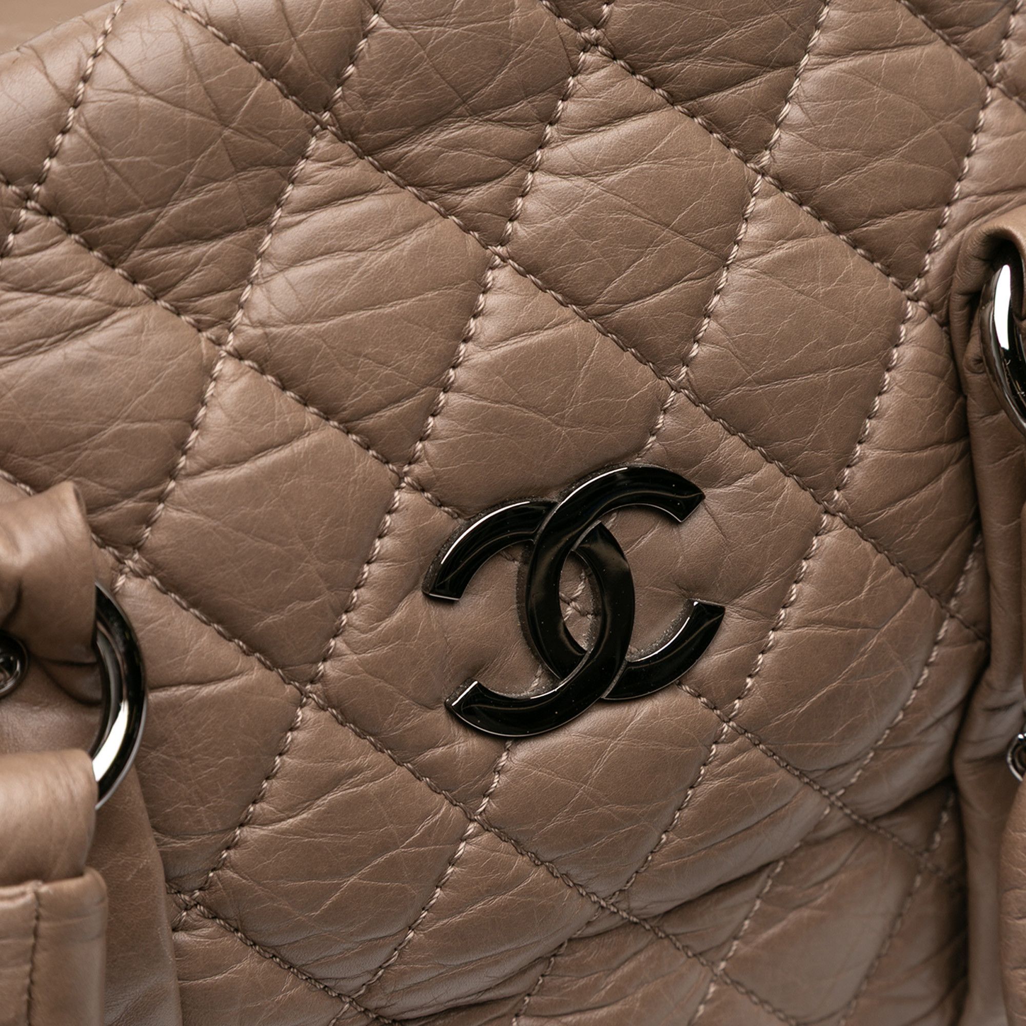 Chanel Chanel Distressed Lambskin Lady Braid Bowler Bag Size ONE SIZE - 10 Thumbnail