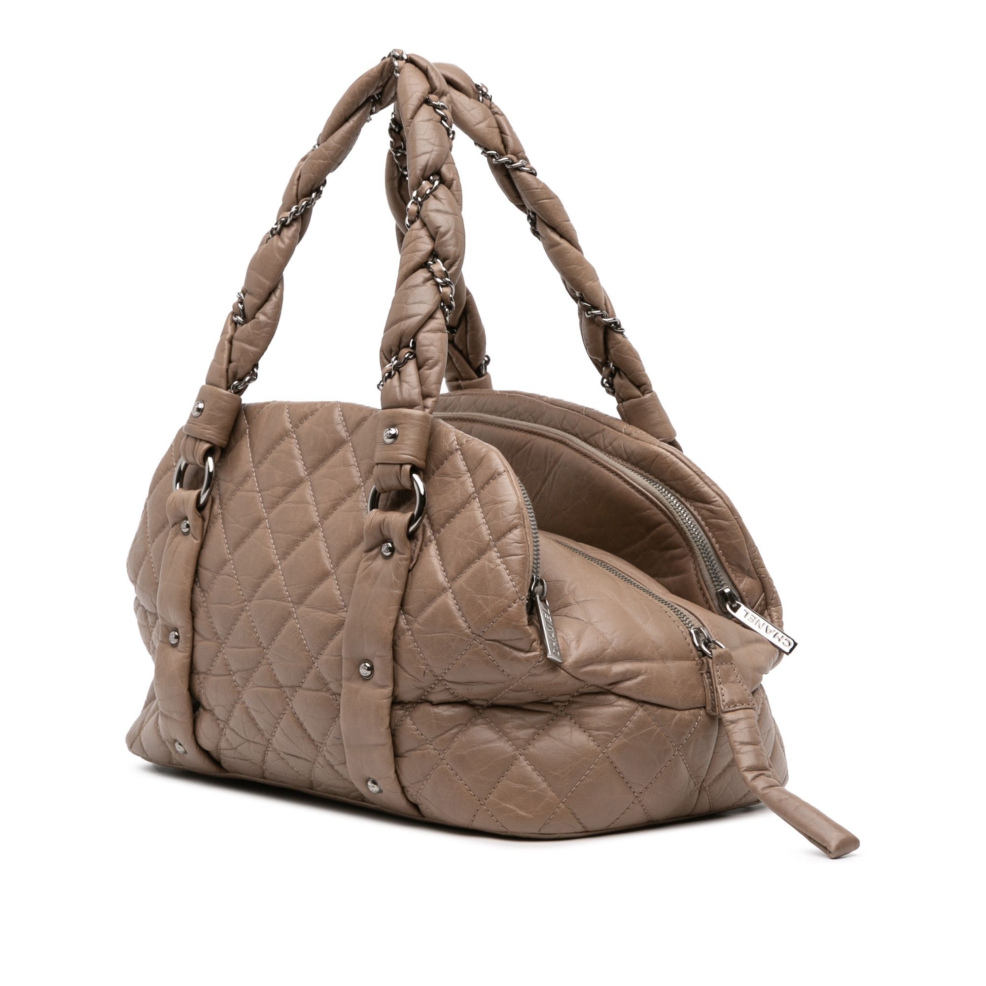 Chanel Chanel Distressed Lambskin Lady Braid Bowler Bag Size ONE SIZE - 2 Thumbnail