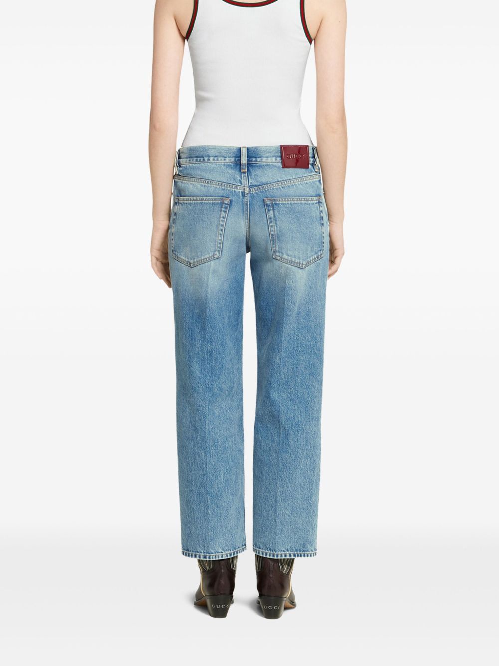 Gucci DENIM COTTON JEANS Size 26" / US 2 / IT 38 - 2 Thumbnail