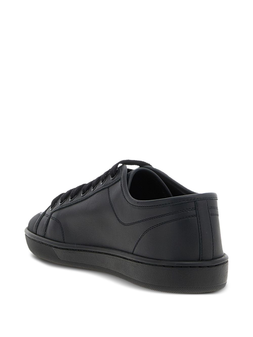 Saint Laurent Paris GYM LEATHER SNEAKERS Size US 10 / EU 43 - 3 Thumbnail