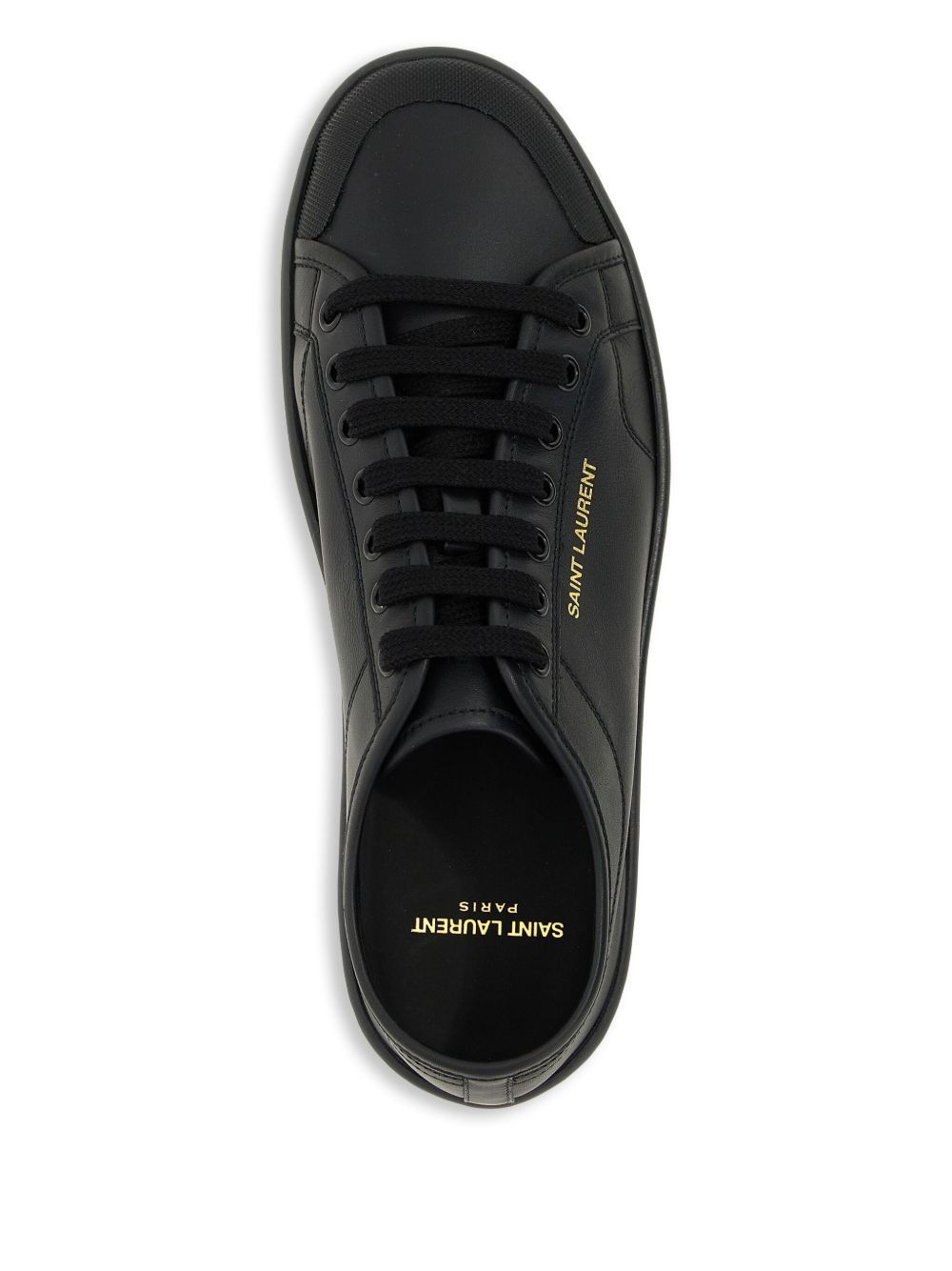 Saint Laurent Paris GYM LEATHER SNEAKERS Size US 10 / EU 43 - 4 Thumbnail