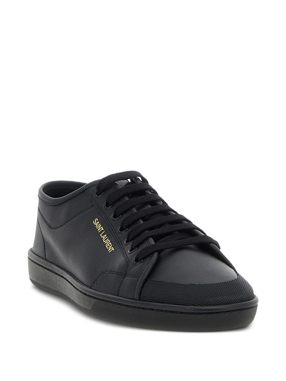 Saint Laurent Paris GYM LEATHER SNEAKERS Size US 10 / EU 43 - 2 Thumbnail