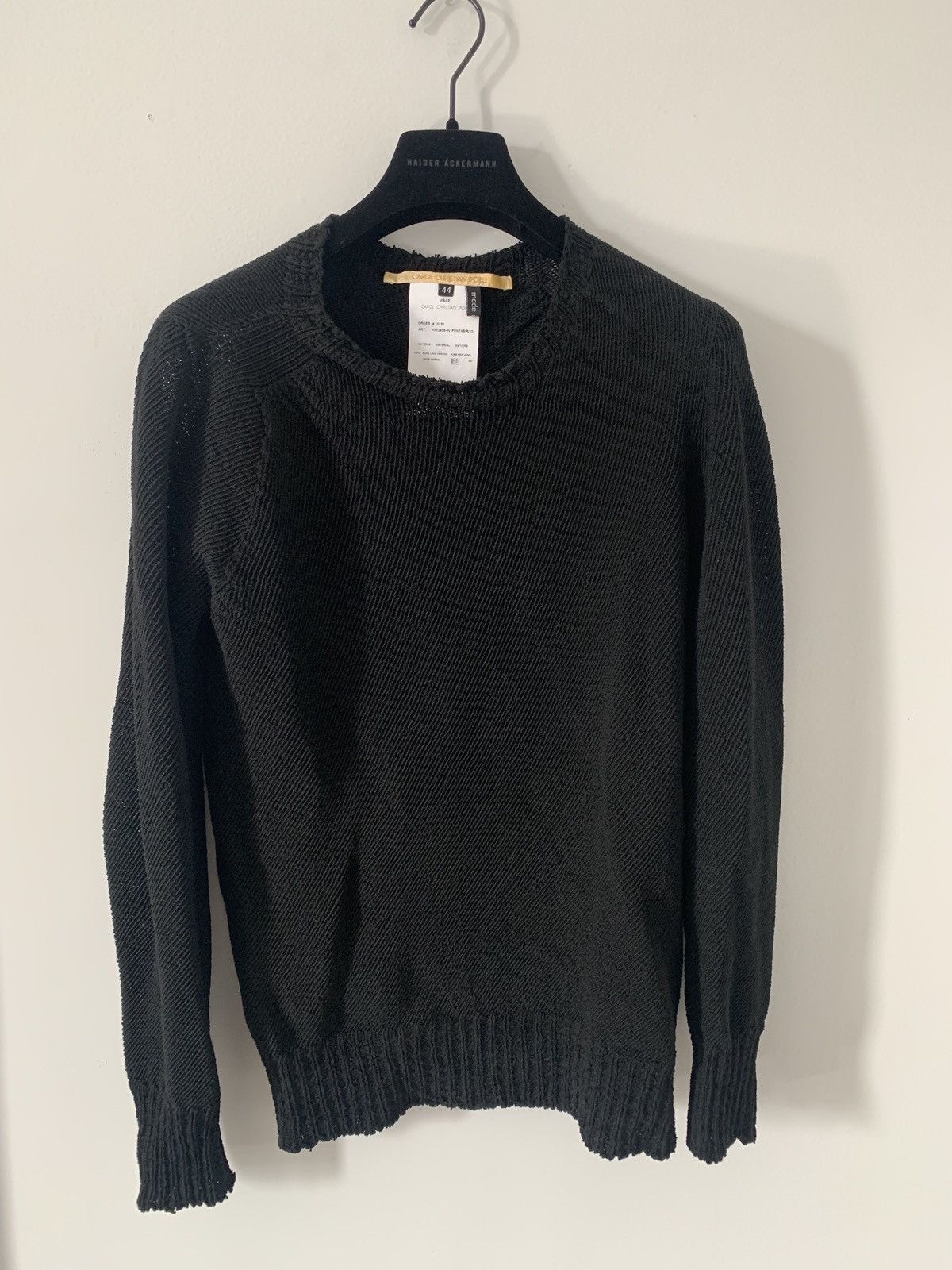 Carol Christian Poell Pentasir sweater | Grailed