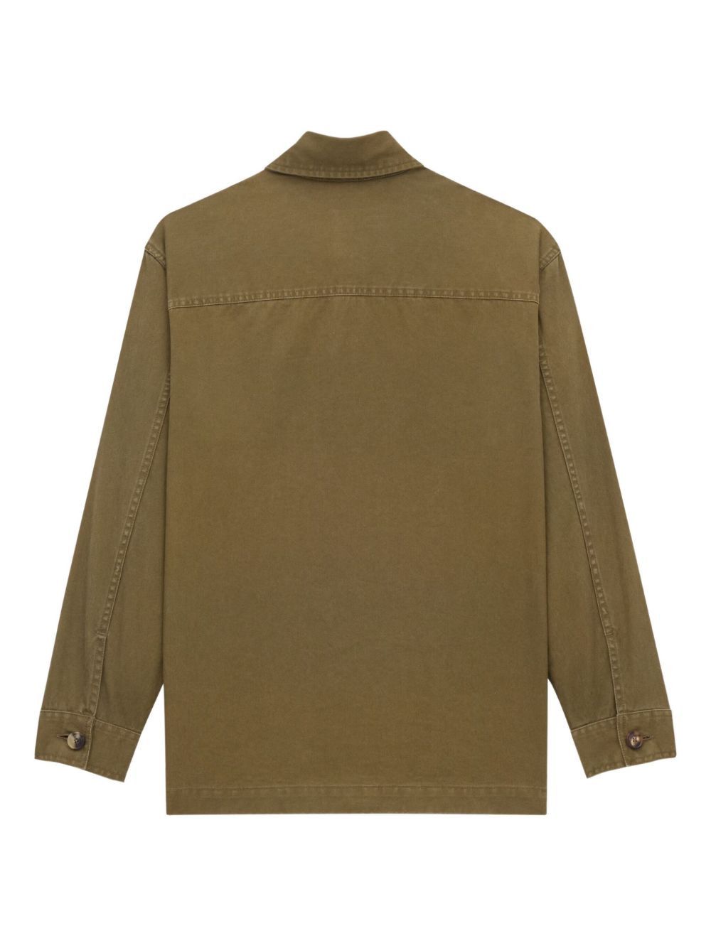 Saint Laurent Paris COTTON OVERSHIRT Size US M / EU 48-50 / 2 - 2 Thumbnail
