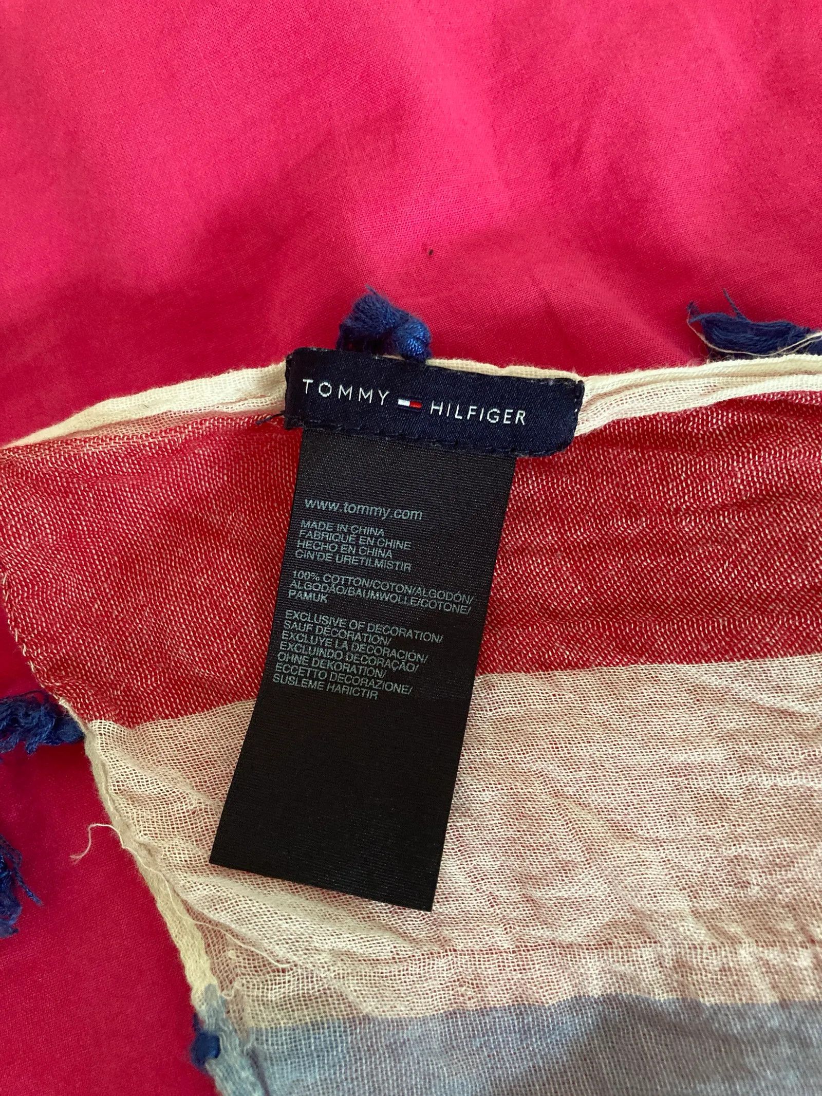 Tommy Hilfiger Tommy Hilfiger Scarf Size ONE SIZE - 2 Thumbnail