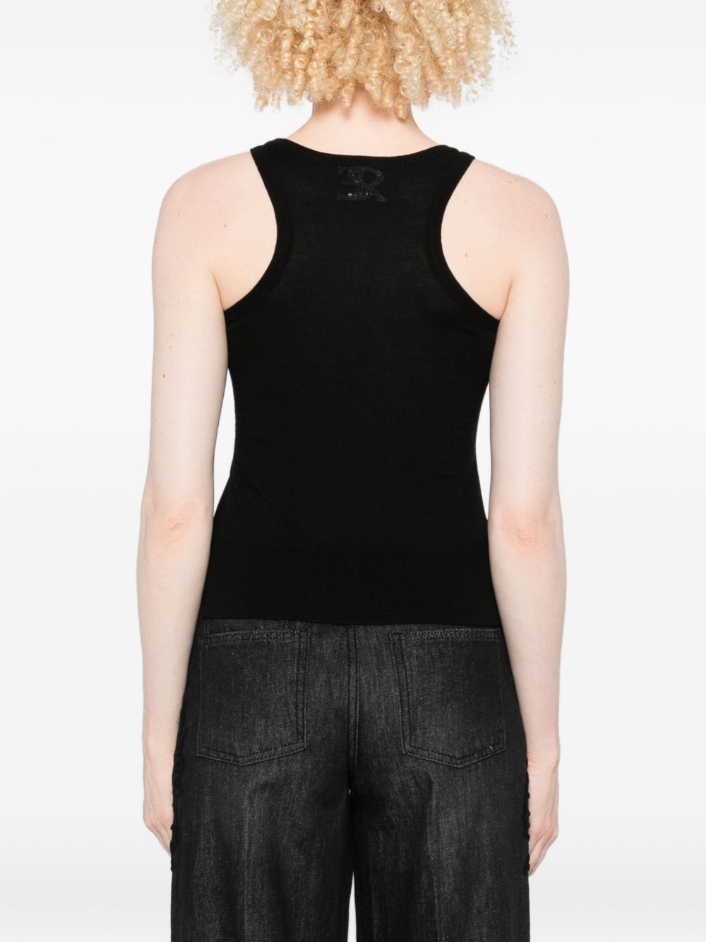 Ermanno Scervino WOOL TANK TOP Size M / US 6-8 / IT 42-44 - 5 Thumbnail