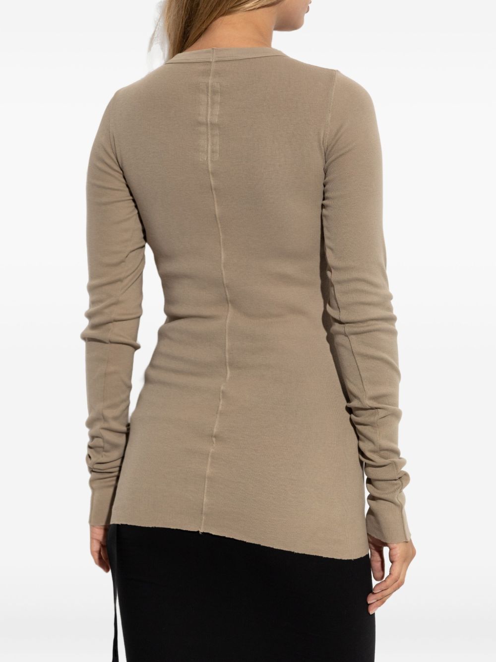 Rick Owens Drkshdw COTTON T-SHIRT Size L / US 10 / IT 46 - 2 Thumbnail