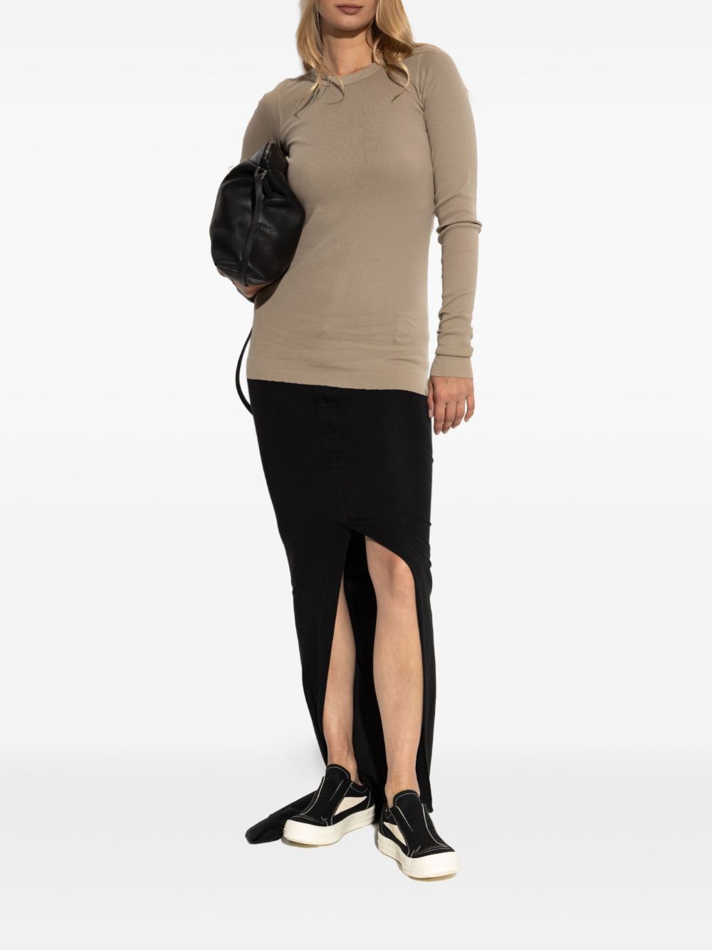 Rick Owens Drkshdw COTTON T-SHIRT Size L / US 10 / IT 46 - 3 Thumbnail