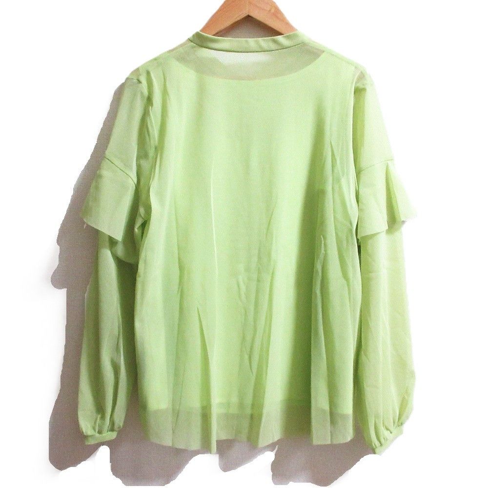Other Other VIVIENNE TAM Flower Embroidery Power Net Shirt Others Tops DUTY FREE for USA Size ONE SIZE - 3 Thumbnail