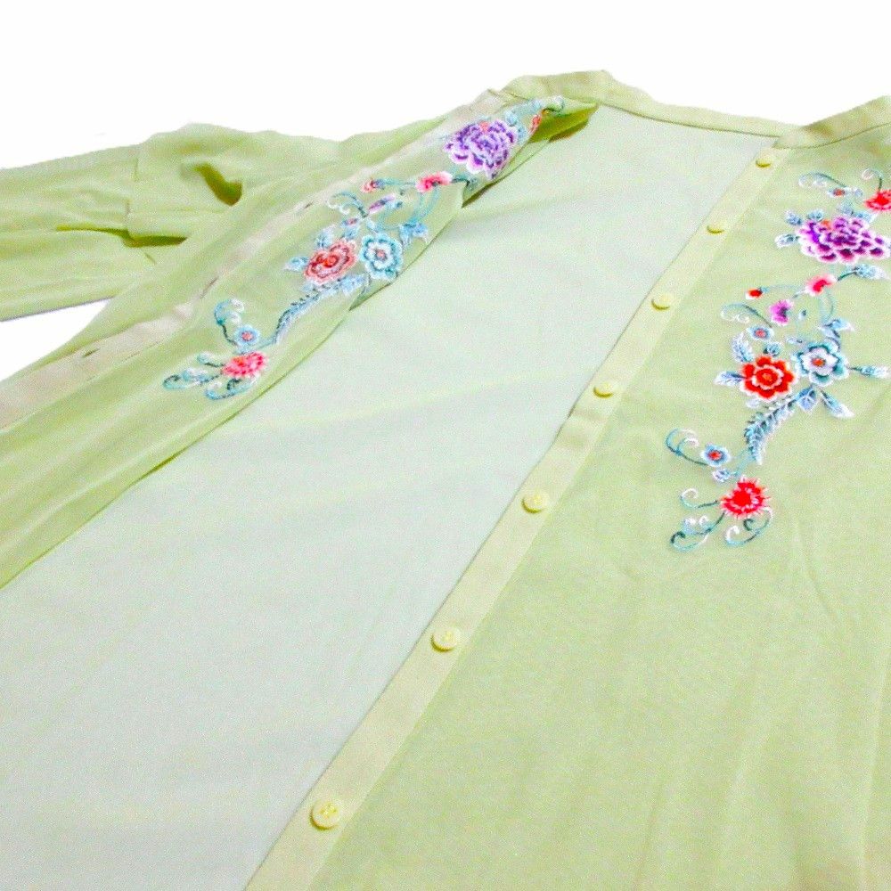 Other Other VIVIENNE TAM Flower Embroidery Power Net Shirt Others Tops DUTY FREE for USA Size ONE SIZE - 6 Thumbnail