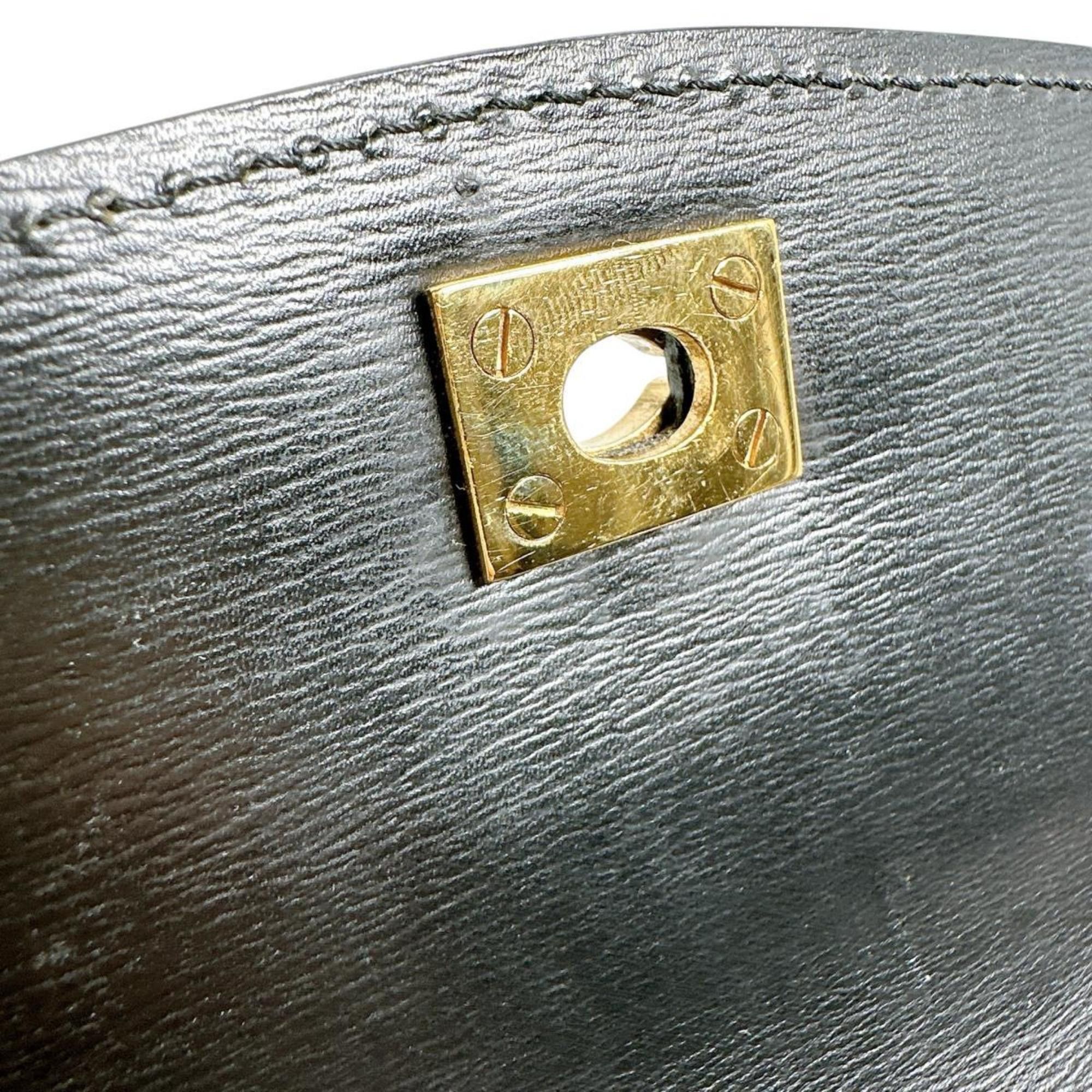 Louis Vuitton Louis Vuitton Epi Malesherbes Handbag in Leather, M52372, Black Size ONE SIZE - 13 Thumbnail