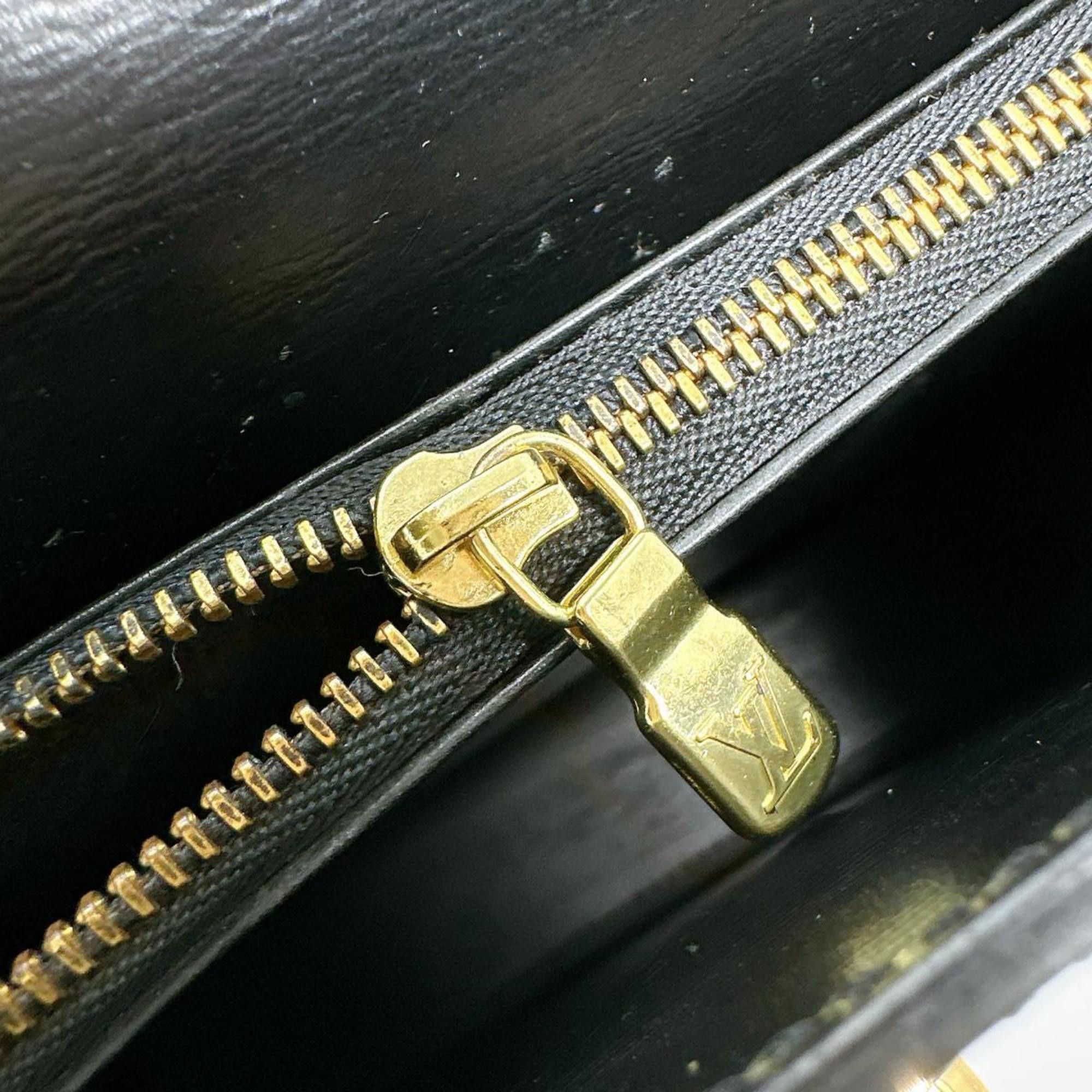 Louis Vuitton Louis Vuitton Epi Malesherbes Handbag in Leather, M52372, Black Size ONE SIZE - 17 Thumbnail