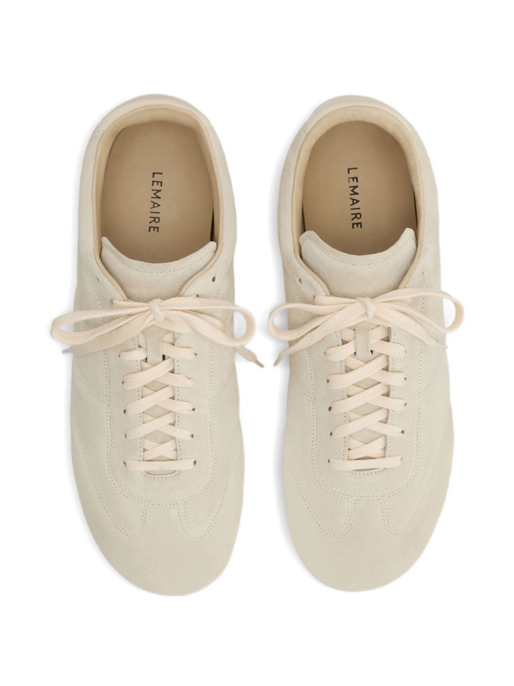 Lemaire SOFT RUNNER LEATHER SNEAKERS Size US 10 / IT 40 - 3 Thumbnail