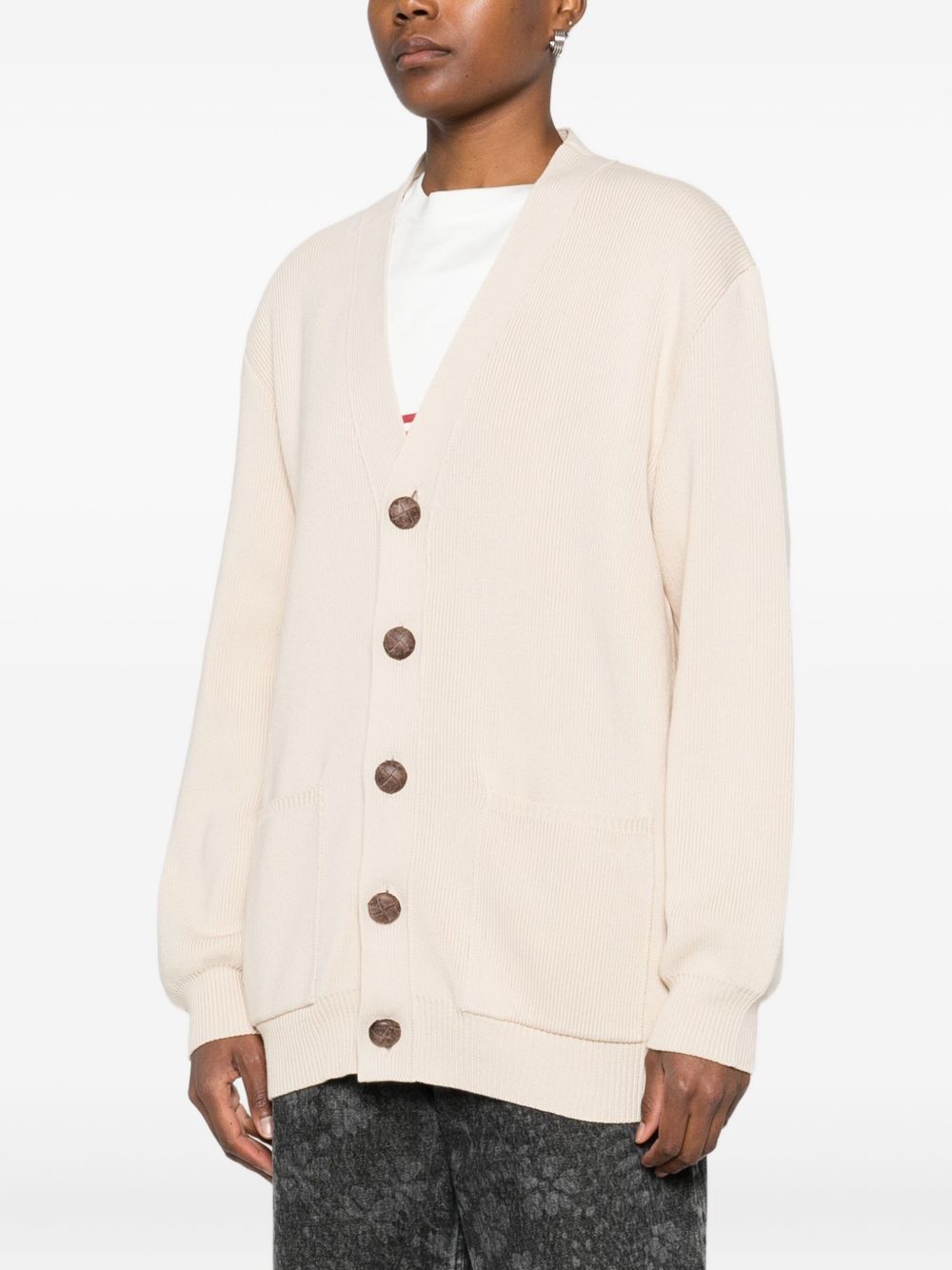Golden Goose COTTON V-NECKED CARDIGAN Size XS / US 0-2 / IT 36-38 - 2 Thumbnail