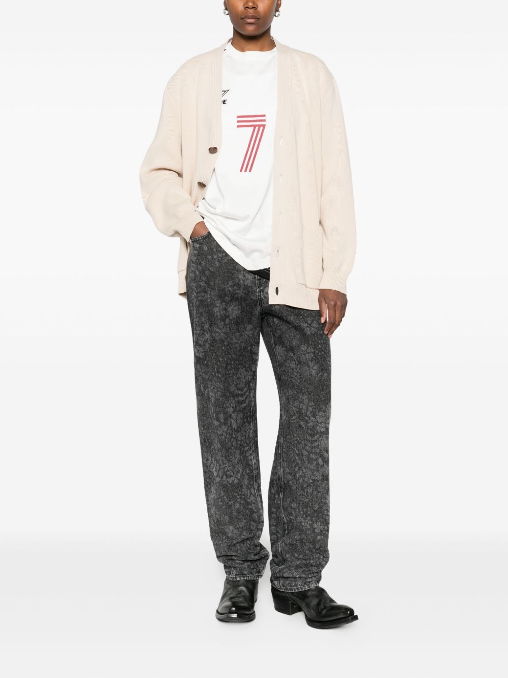 Golden Goose COTTON V-NECKED CARDIGAN Size XS / US 0-2 / IT 36-38 - 4 Thumbnail
