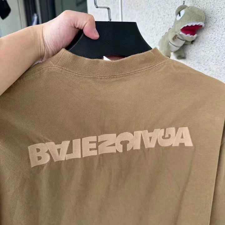 Balenciaga Balenciaga Reverse Logo Short Sleeve Tee - dmc Size US M / EU 48-50 / 2 - 6 Thumbnail