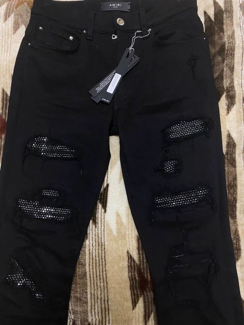 Amiri AMIRI 18AW Black Diamond Jeans - dmc Size US 28 / EU 44 - 2 Thumbnail