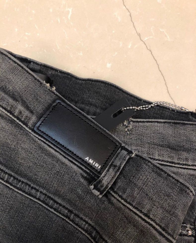 Amiri AMIRI 15OG Distressed Patch Jeans - dmc Size US 36 / EU 52 - 5 Thumbnail