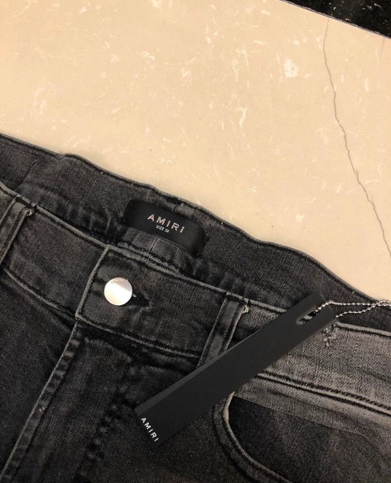 Amiri AMIRI 15OG Distressed Patch Jeans - dmc Size US 36 / EU 52 - 3 Thumbnail