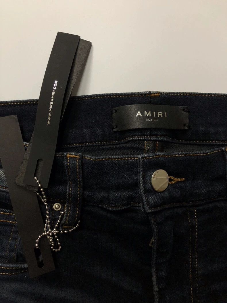 Amiri AMIRI MX1 Distressed Denim Jeans - dmc Size US 30 / EU 46 - 4 Thumbnail