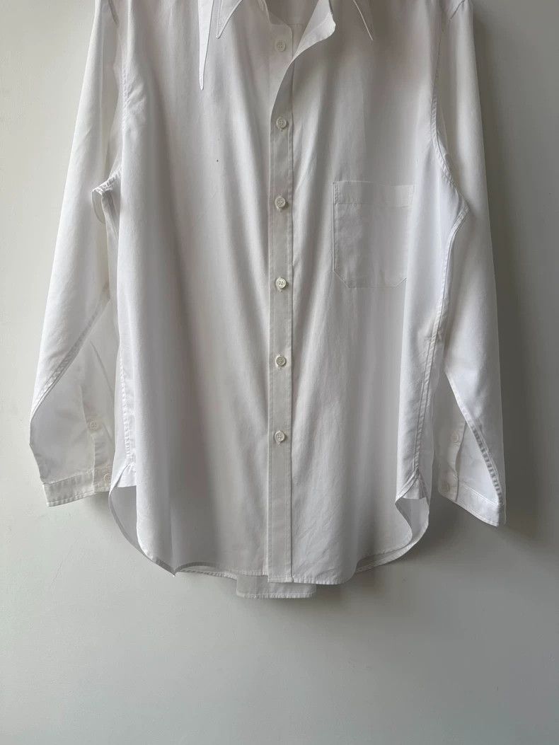 Yohji Yamamoto Yohji Yamamoto Pour Homme Asymmetric Collar Shirt - dmc Size US M / EU 48-50 / 2 - 3 Thumbnail