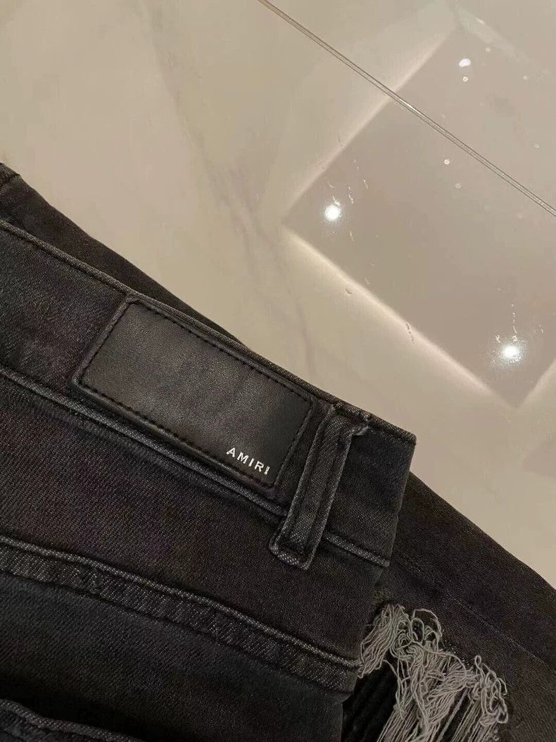 Amiri AMIRI 16OG Distressed Black Jeans - dmc Size US 28 / EU 44 - 3 Thumbnail