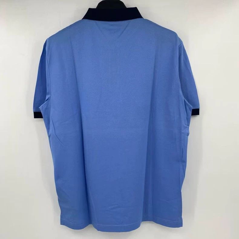 Prada Prada Triangle Logo Short Sleeve Polo - dmc Size US XL / EU 56 / 4 - 2 Thumbnail